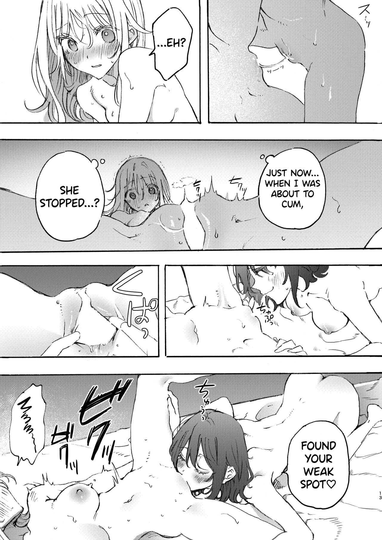 Making up with a Childhood Friend with sex page 13