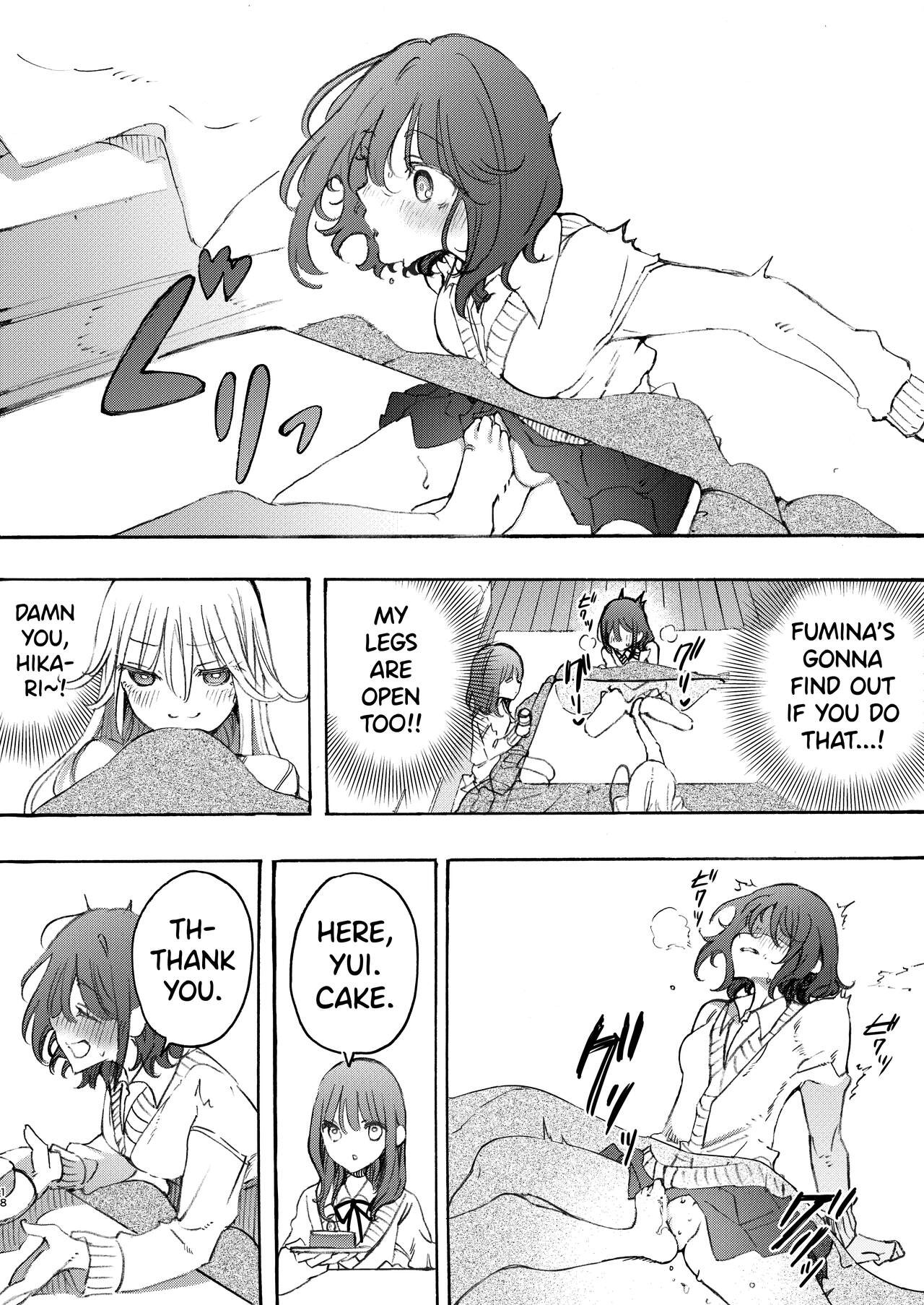 Making up with a Childhood Friend with sex page 18