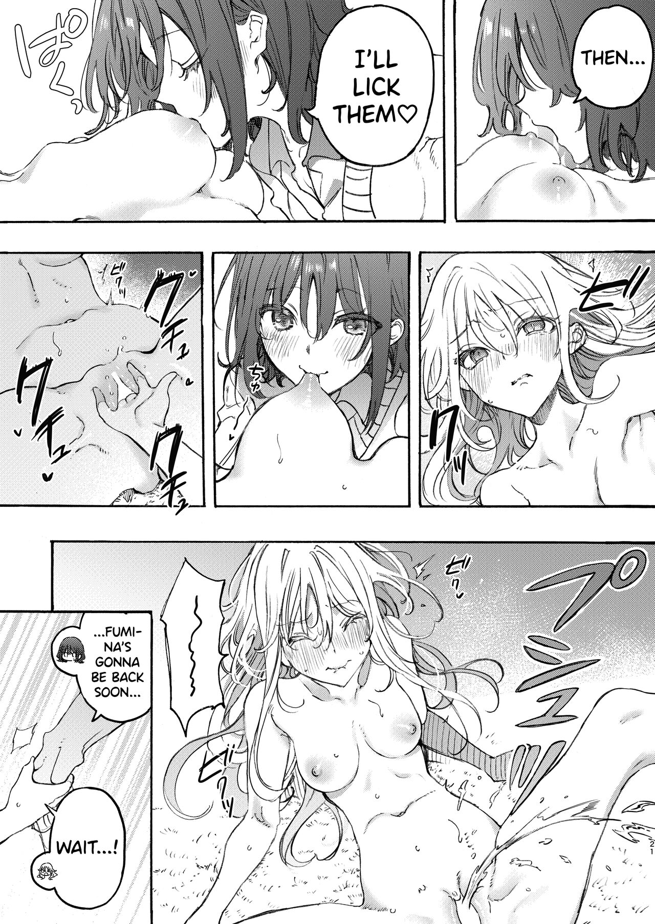 Making up with a Childhood Friend with sex page 21