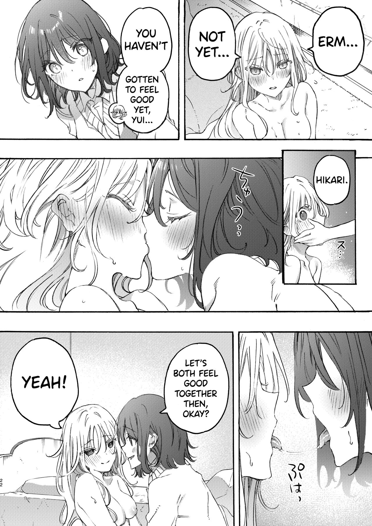 Making up with a Childhood Friend with sex page 22