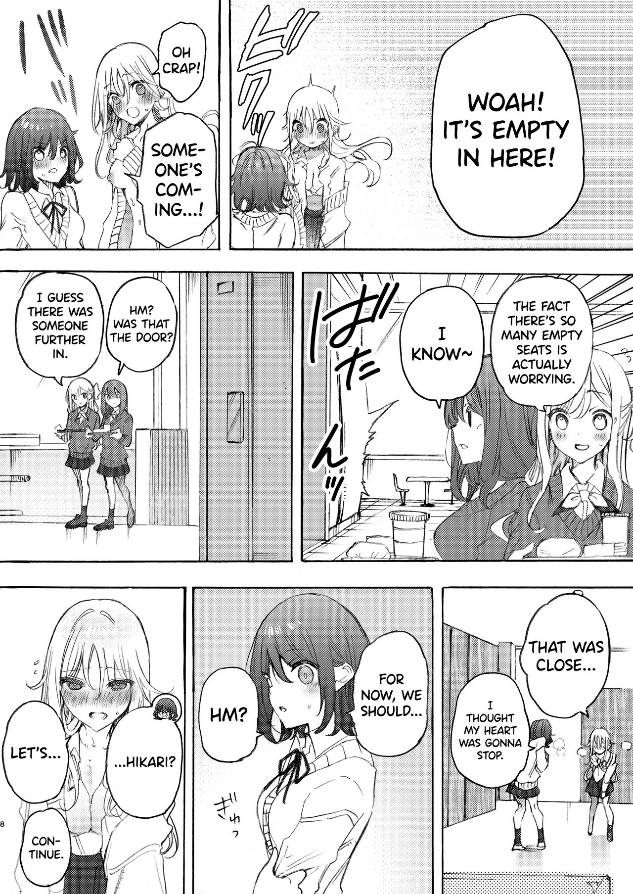 Making up with a Childhood Friend with sex page 8