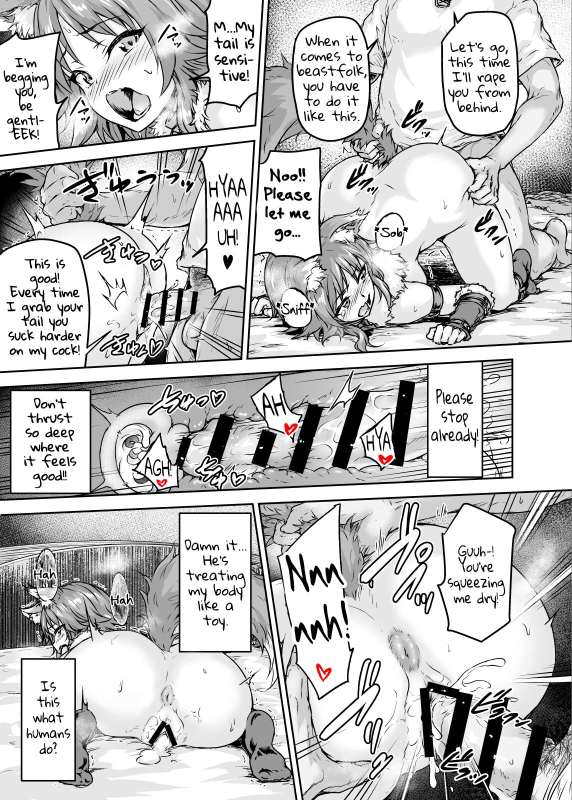Makoto Falls to Pleasure with a Bitch Contract page 16