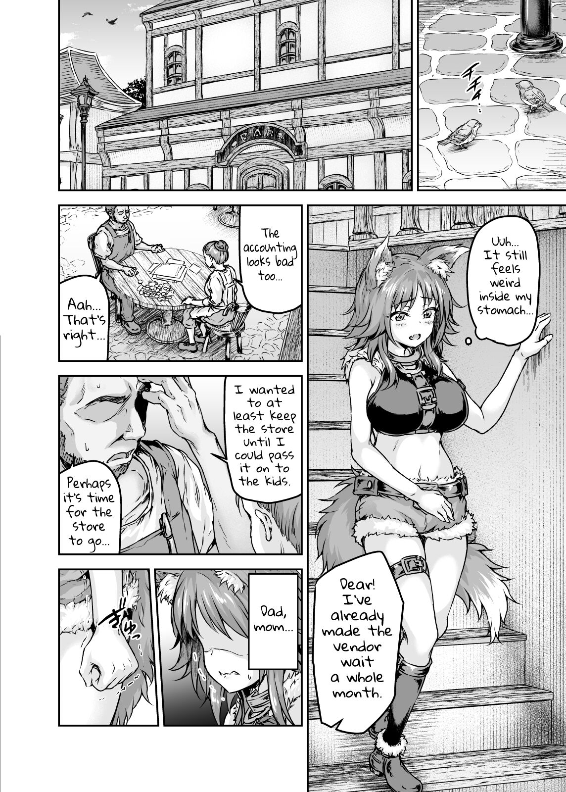 Makoto Falls to Pleasure with a Bitch Contract page 21