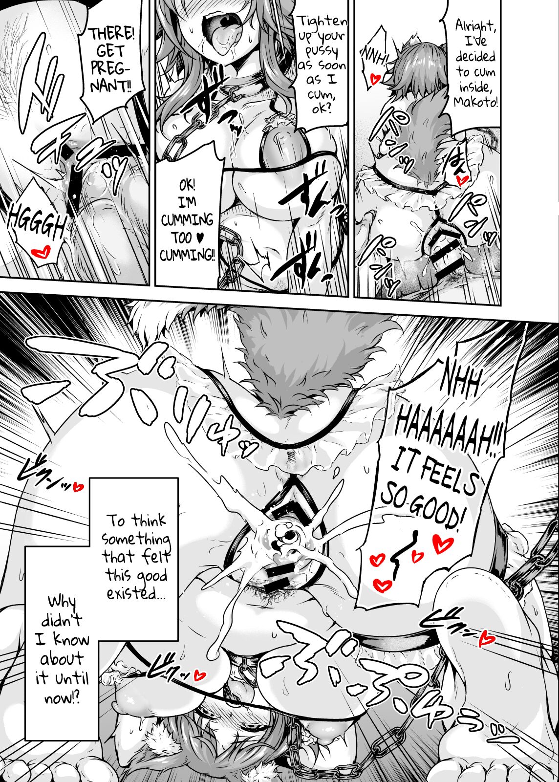 Makoto Falls to Pleasure with a Bitch Contract page 26