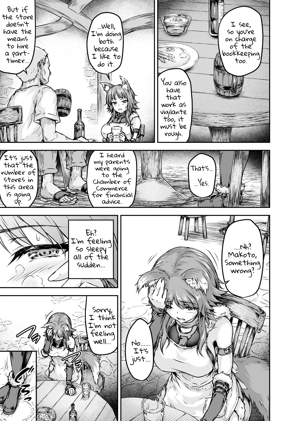Makoto Falls to Pleasure with a Bitch Contract page 4