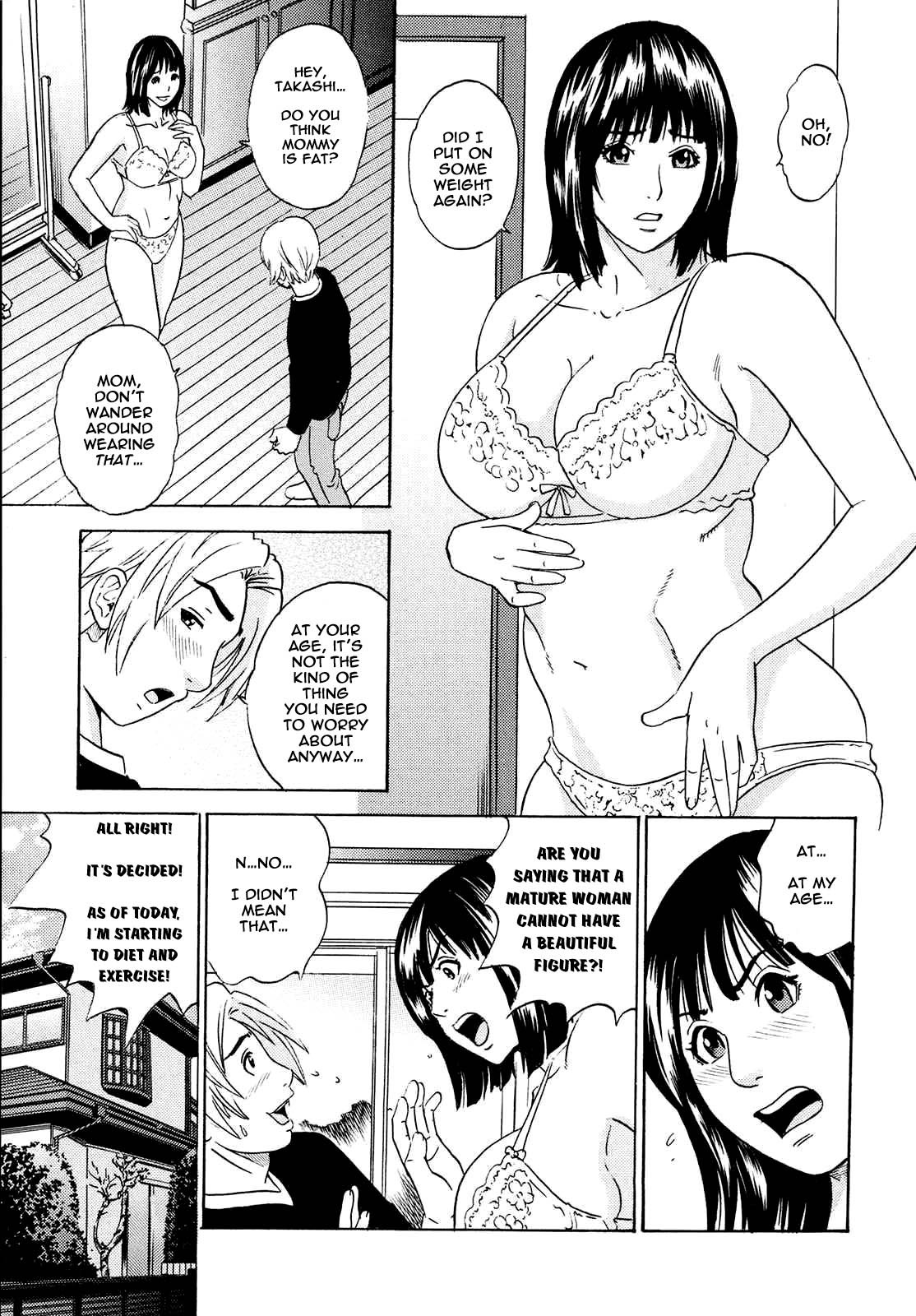 Mama ga Iku! Boku wa Dopyu! - Mama felt orgazm! I ejaculate! page 115