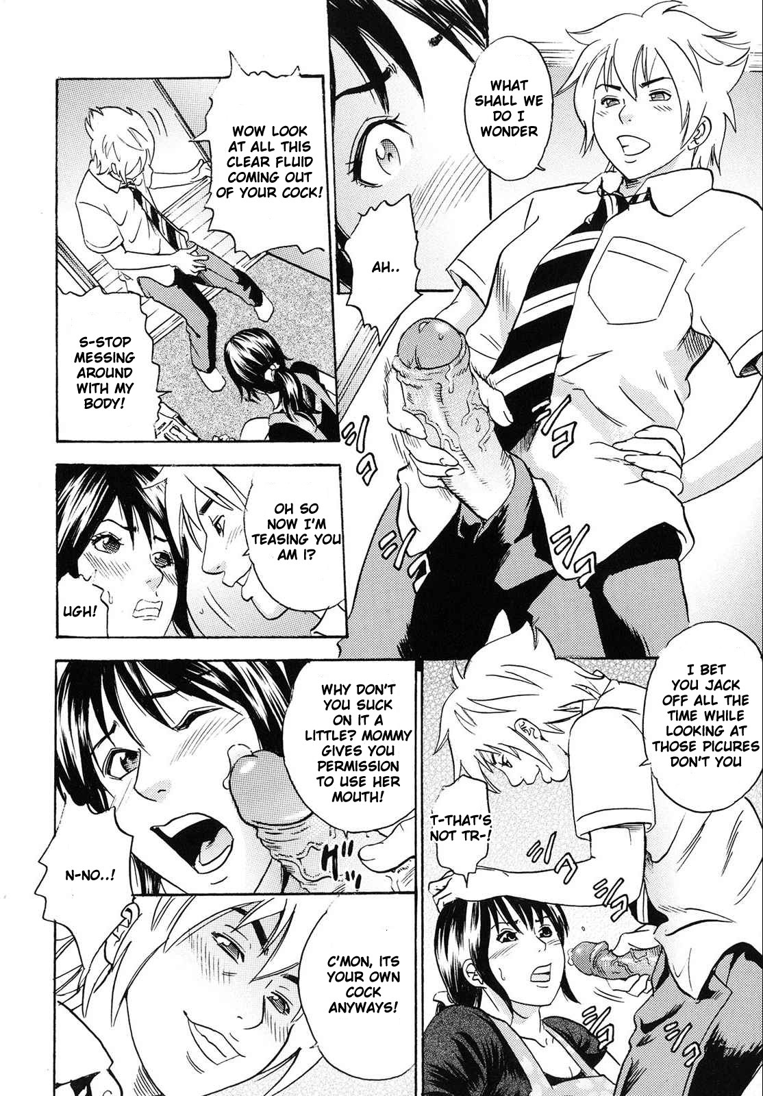 Mama ga Iku! Boku wa Dopyu! - Mama felt orgazm! I ejaculate! page 136