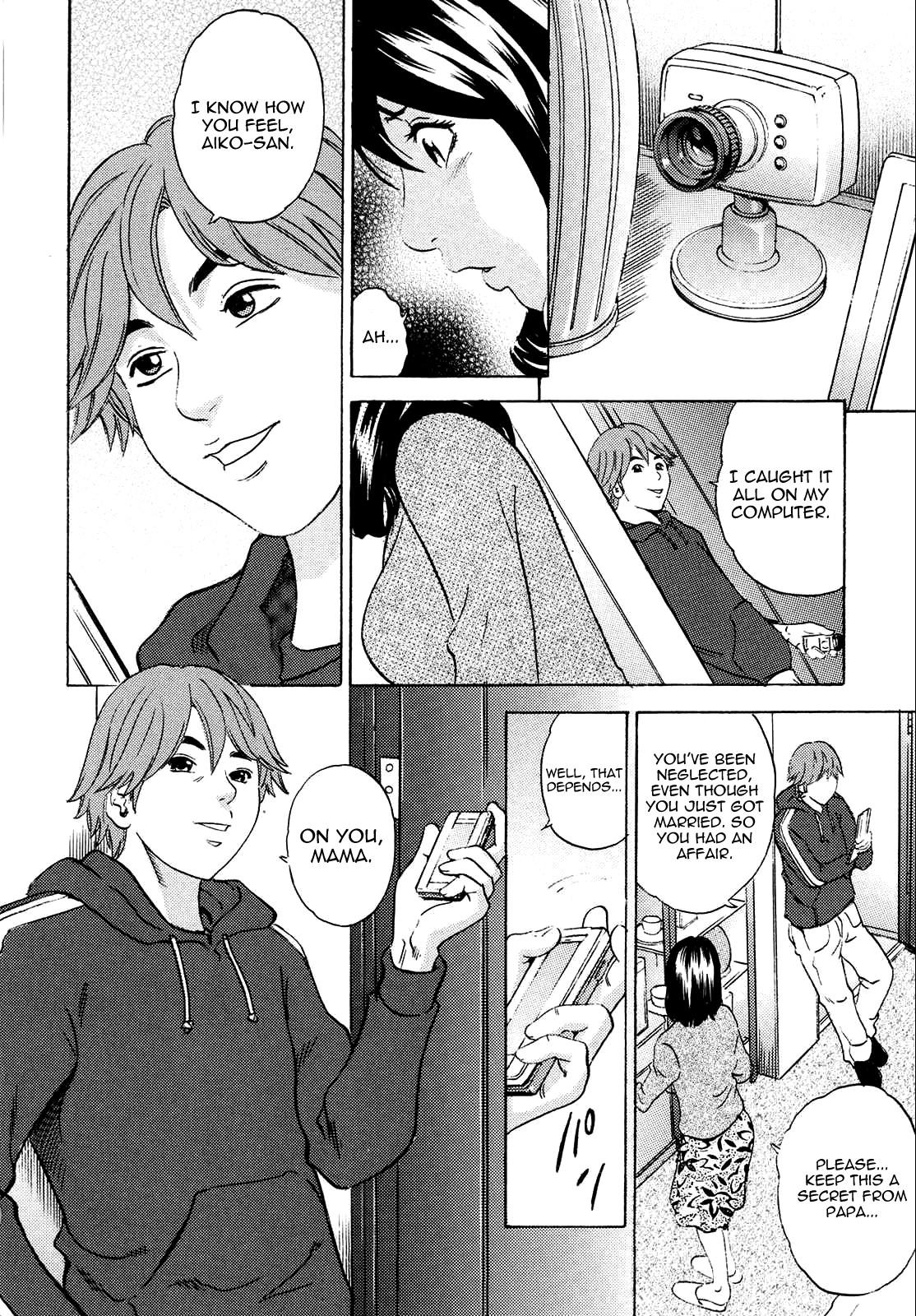 Mama ga Iku! Boku wa Dopyu! - Mama felt orgazm! I ejaculate! page 86