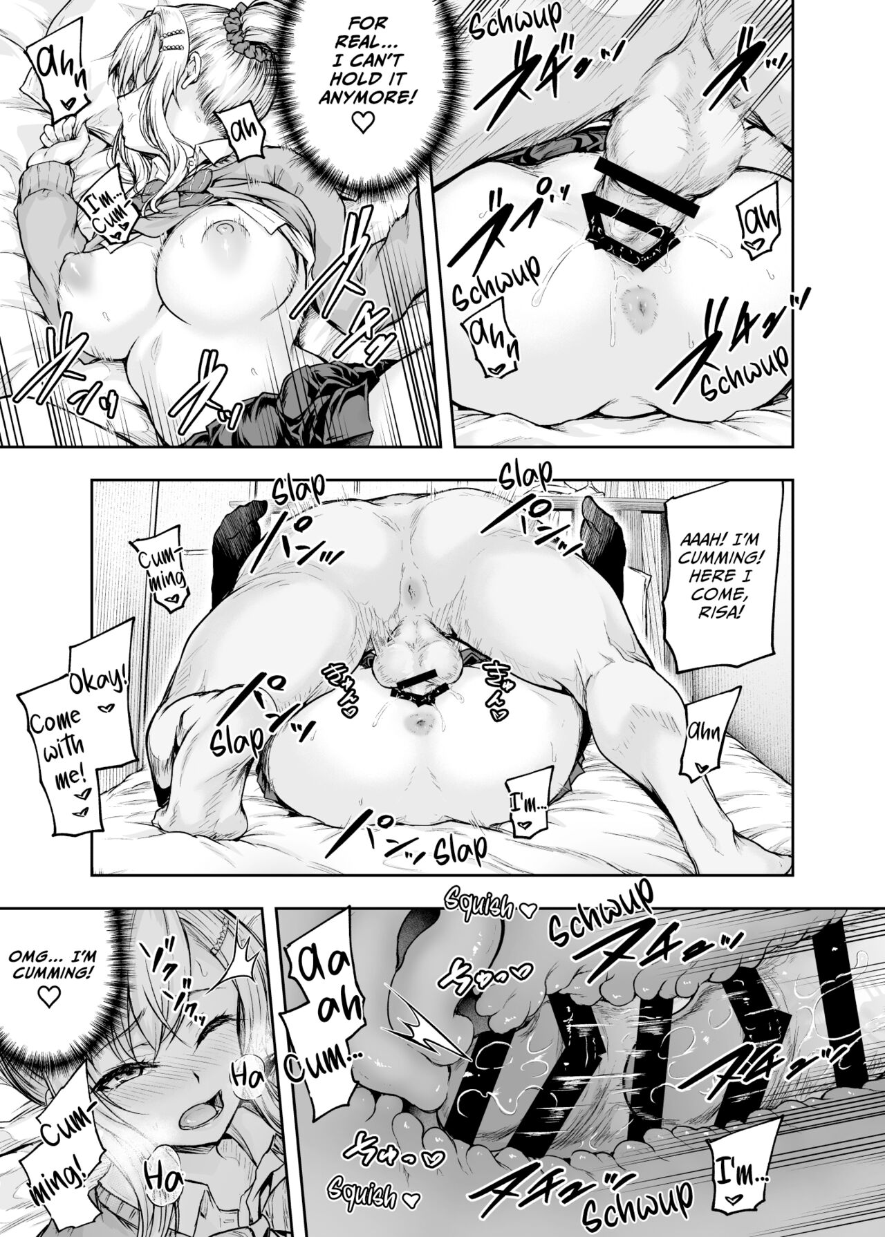 Mama ga Muchuu na Musume no Kareshi 1 - Kono Chinpo wa Kyouikujou Yoroshikunai node Mama ga Shori Shimasu. page 10