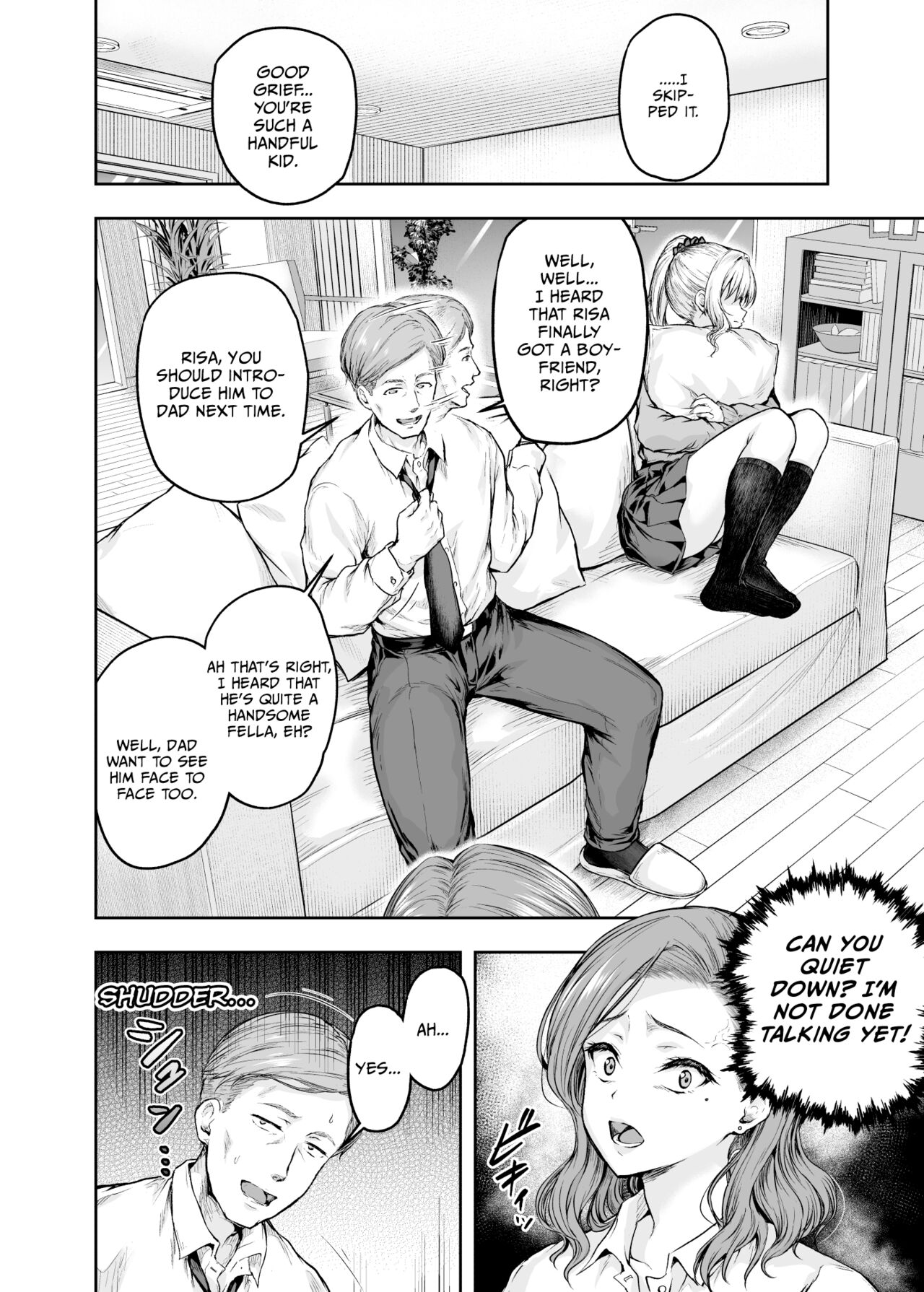 Mama ga Muchuu na Musume no Kareshi 1 - Kono Chinpo wa Kyouikujou Yoroshikunai node Mama ga Shori Shimasu. page 17