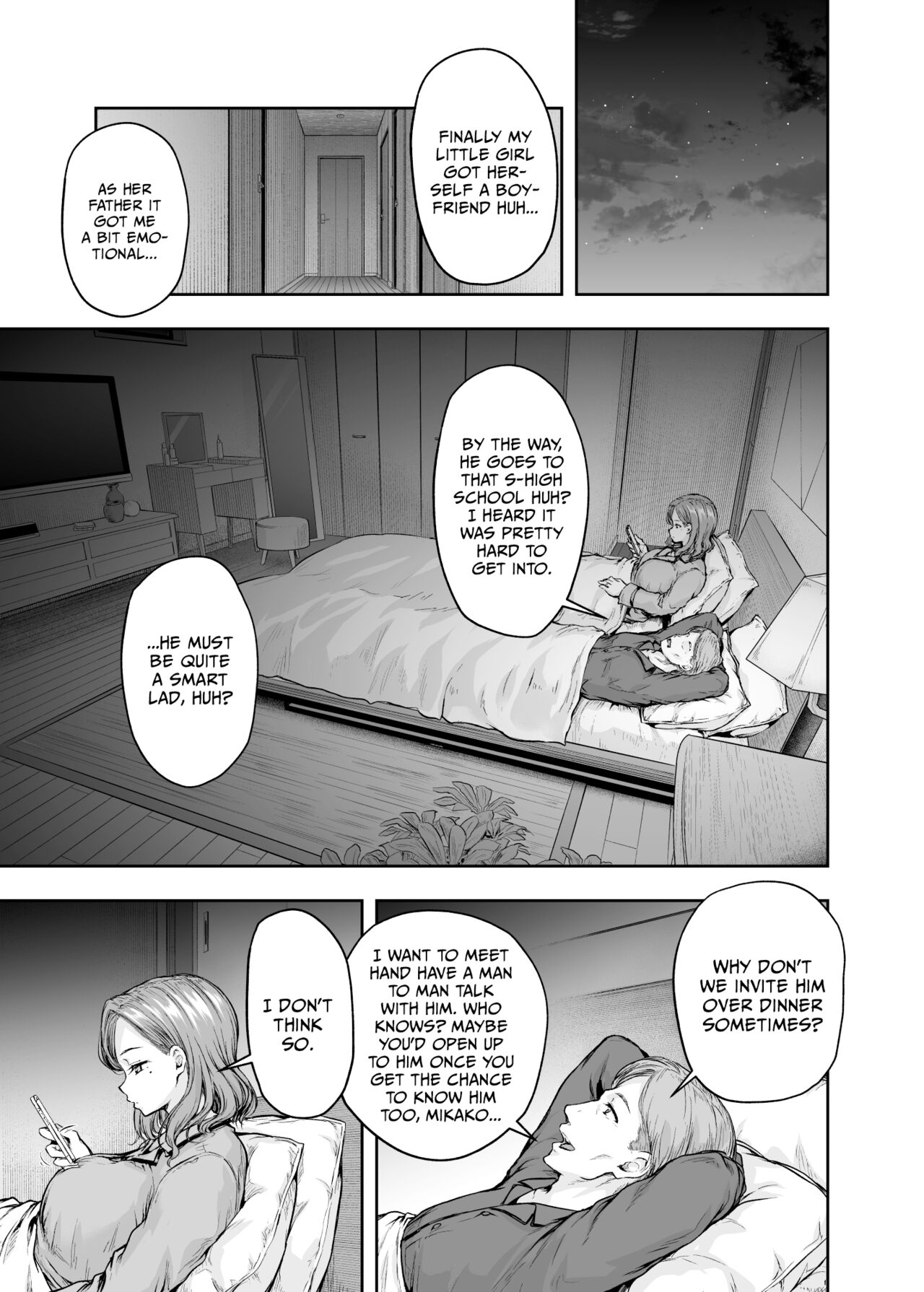 Mama ga Muchuu na Musume no Kareshi 1 - Kono Chinpo wa Kyouikujou Yoroshikunai node Mama ga Shori Shimasu. page 20