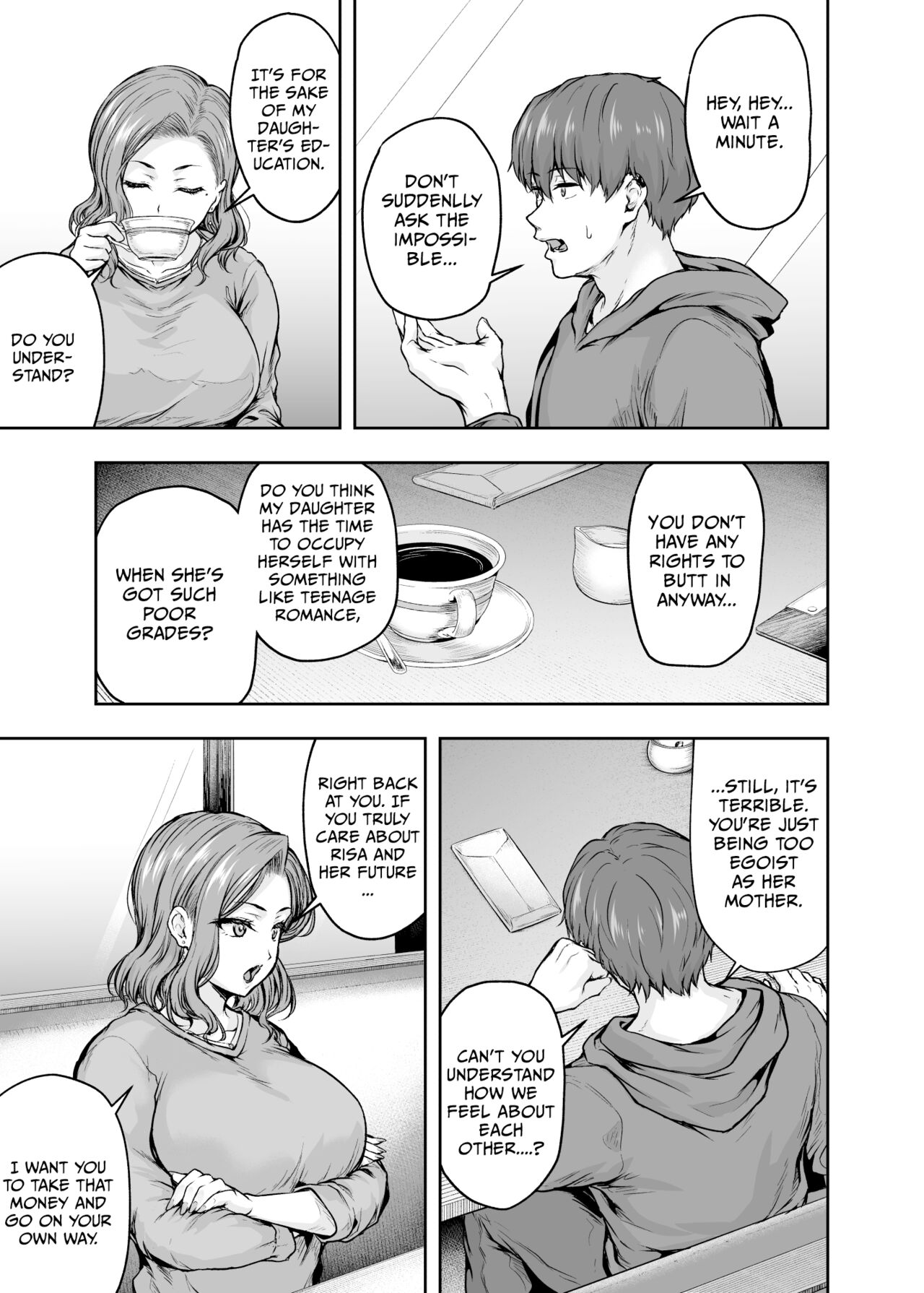 Mama ga Muchuu na Musume no Kareshi 1 - Kono Chinpo wa Kyouikujou Yoroshikunai node Mama ga Shori Shimasu. page 26