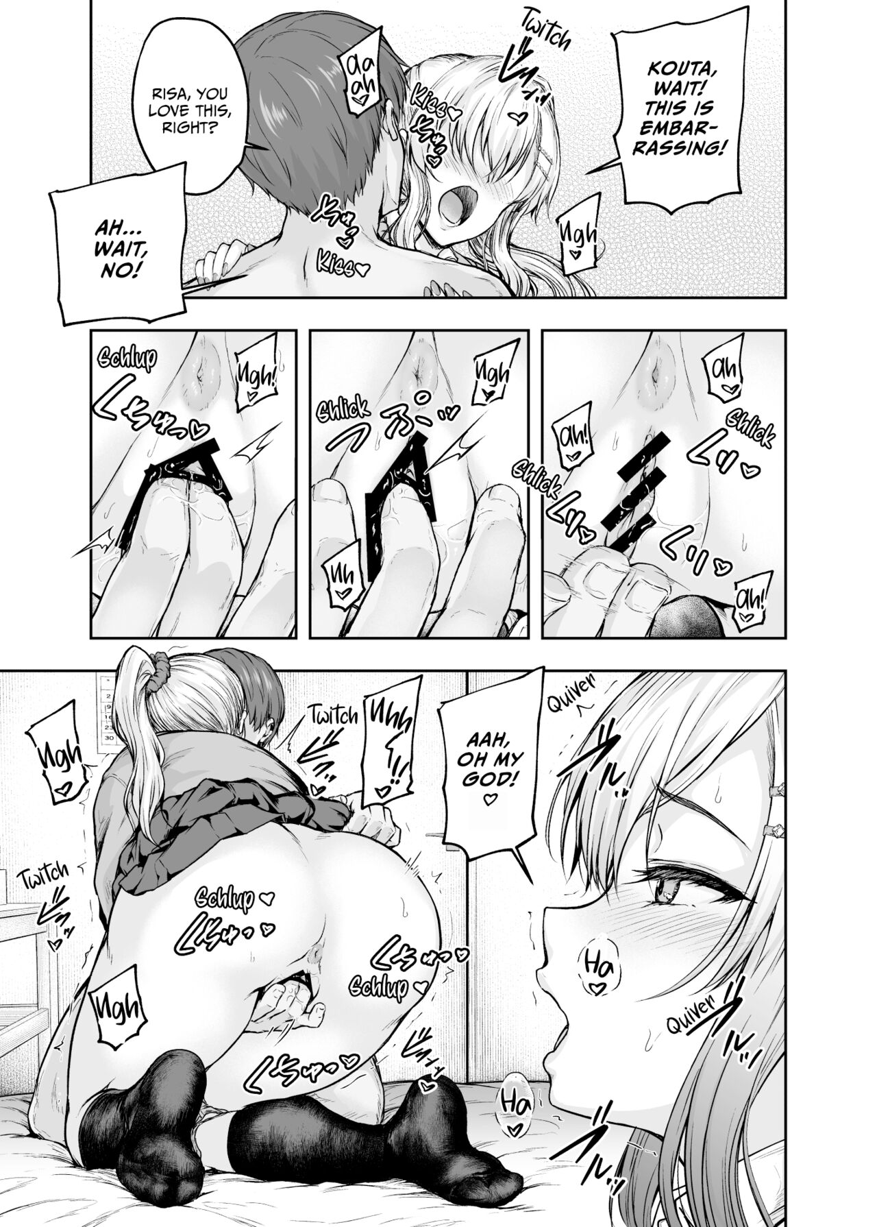Mama ga Muchuu na Musume no Kareshi 1 - Kono Chinpo wa Kyouikujou Yoroshikunai node Mama ga Shori Shimasu. page 4