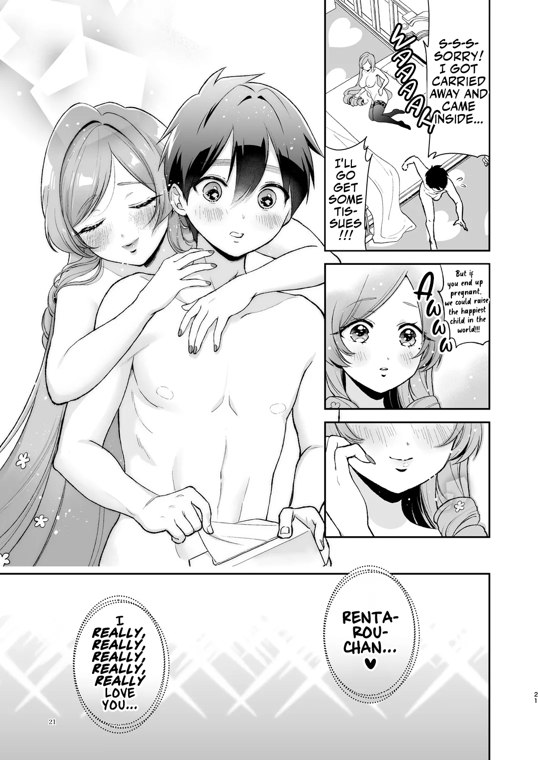 Mama Hahari’s Super Erotic Guide to Lovey-Dovey Baby-Play page 20