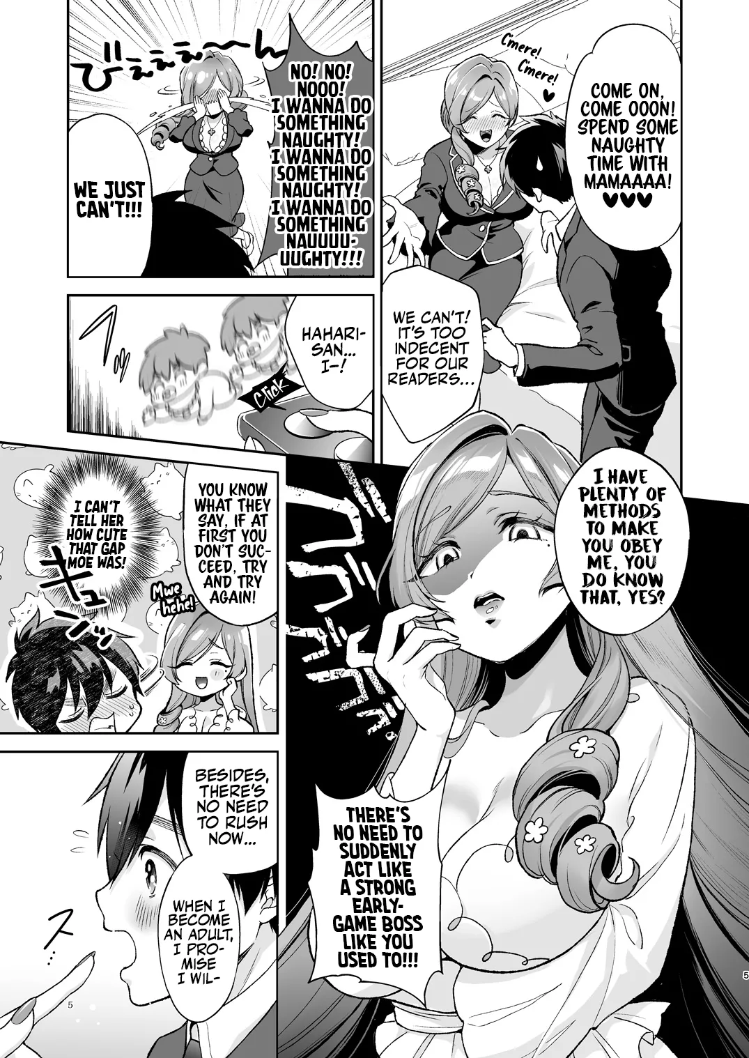 Mama Hahari’s Super Erotic Guide to Lovey-Dovey Baby-Play page 4