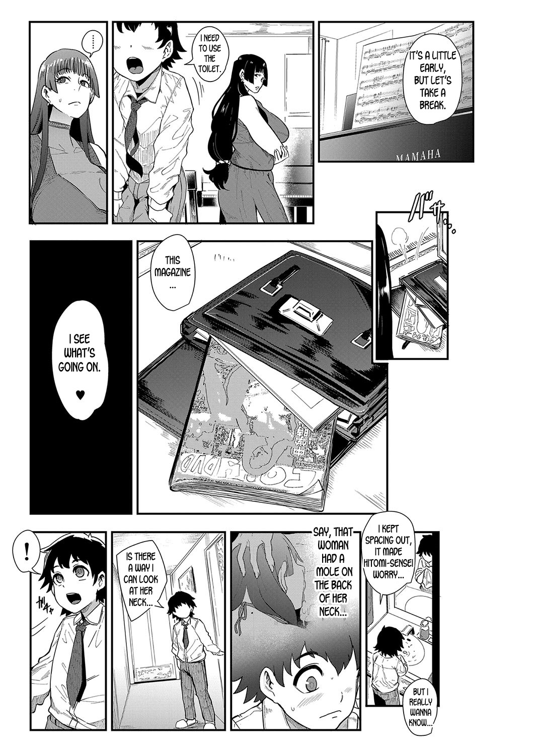 Mama-tachi no Kyouikuteki Ochinpo Shidou page 12