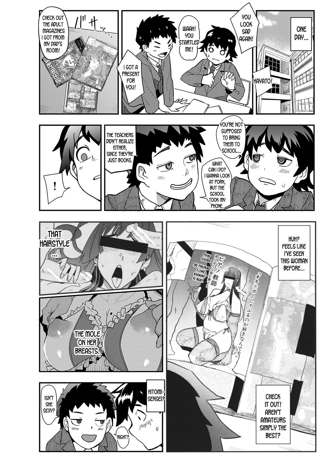 Mama-tachi no Kyouikuteki Ochinpo Shidou page 9