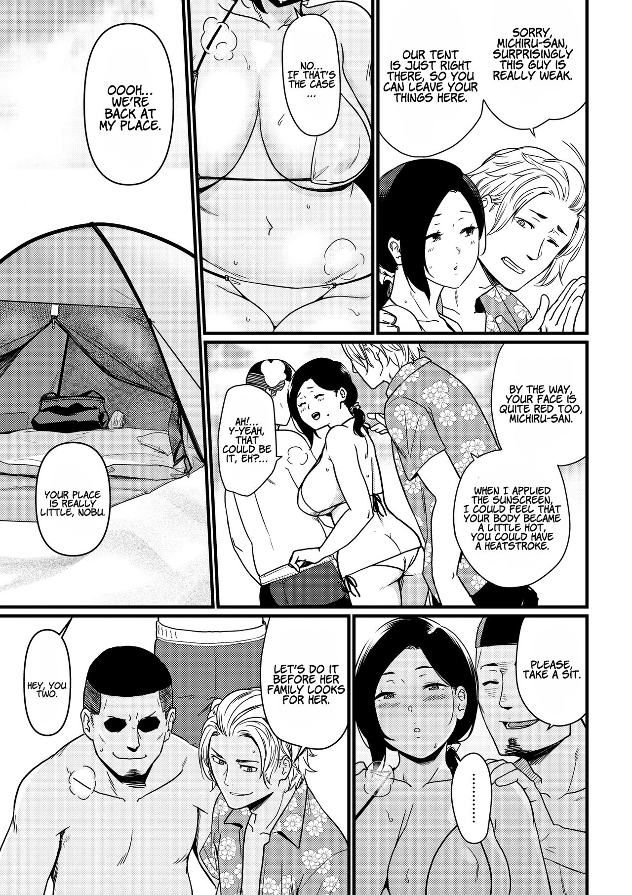 Mama was Hit on at the Beach page 9