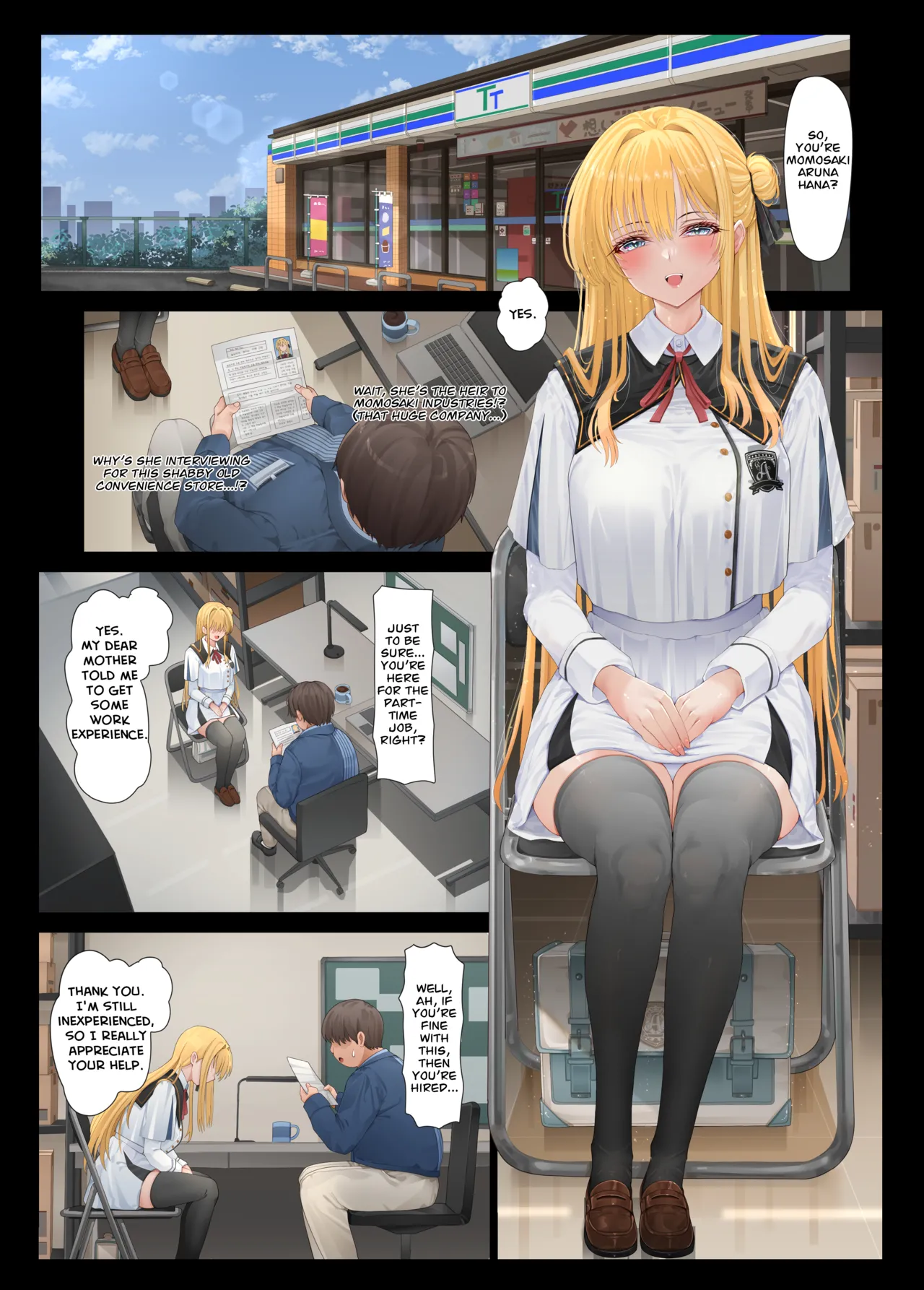 Manager... I won't let you down again... page 2