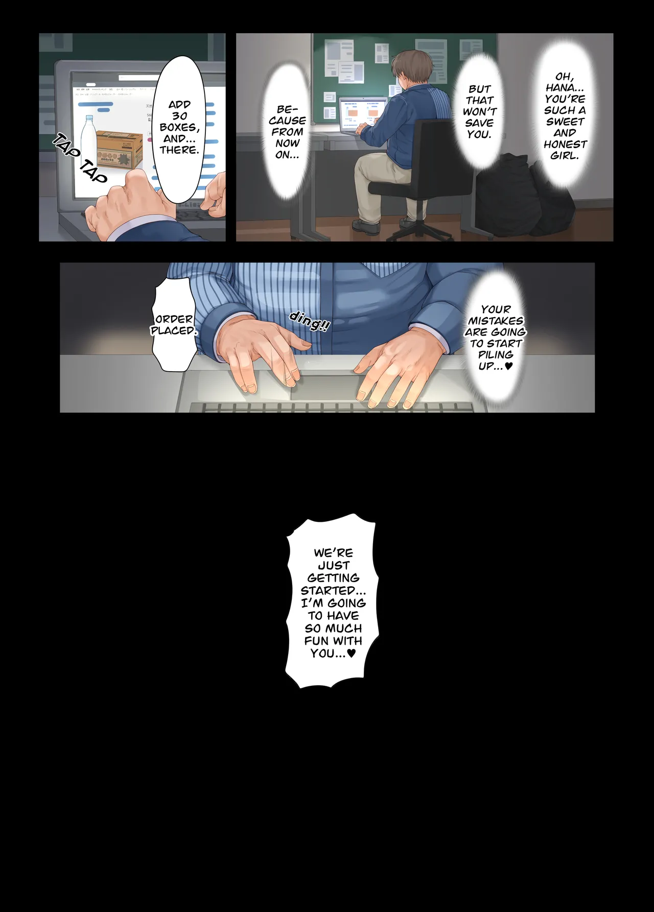 Manager... I won't let you down again... page 23