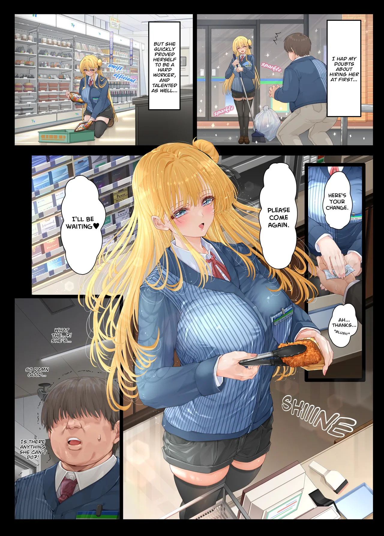 Manager... I won't let you down again... page 3