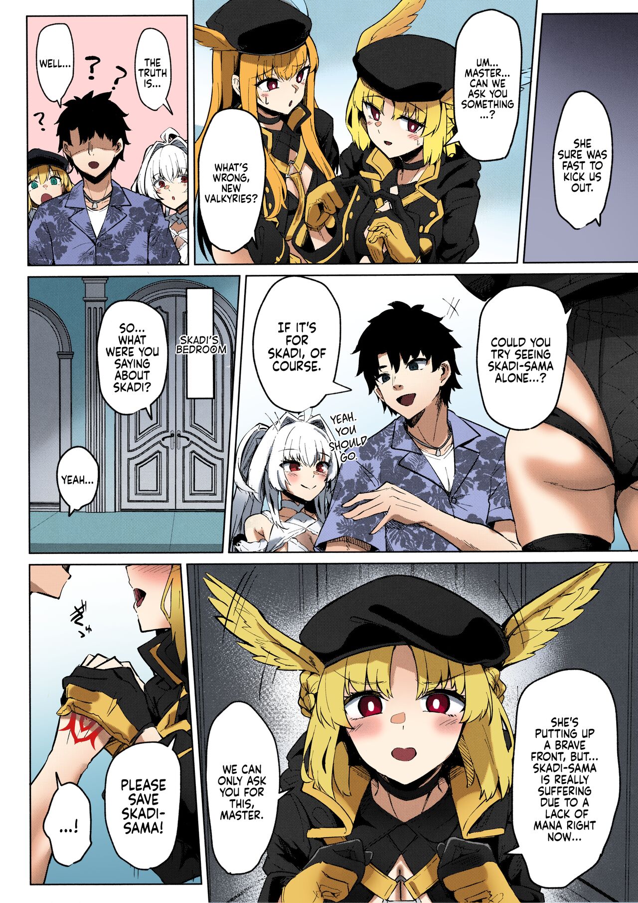 Manatsu no Chaldea Summer Vacation Hanayome Skadi ni Maryoku Kyoukyuu Shite Kekkon Suru Hon page 6