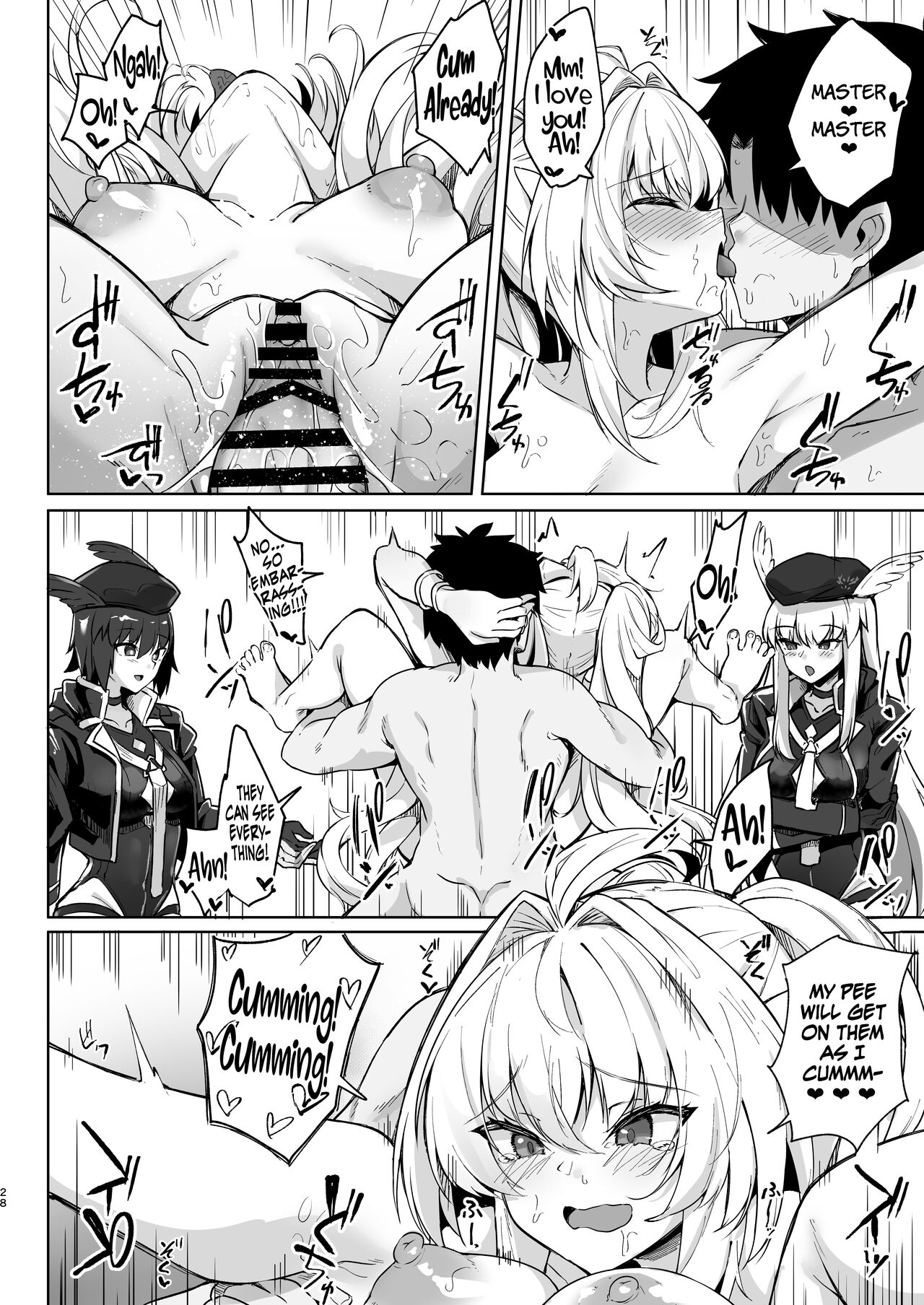 Manatsu no Chaldea Summer Vacation Lady Avalon Hen page 28