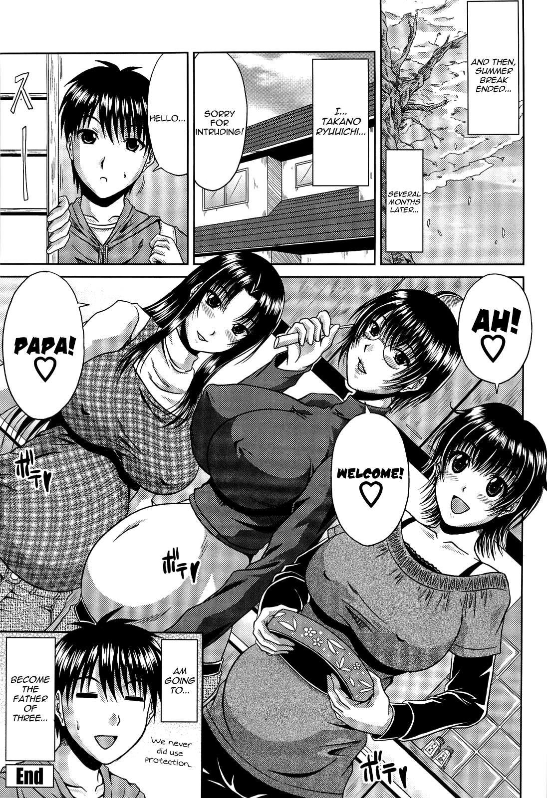 Manatsu no Hanazono ~Oba + Shimai Ohame H~ page 84