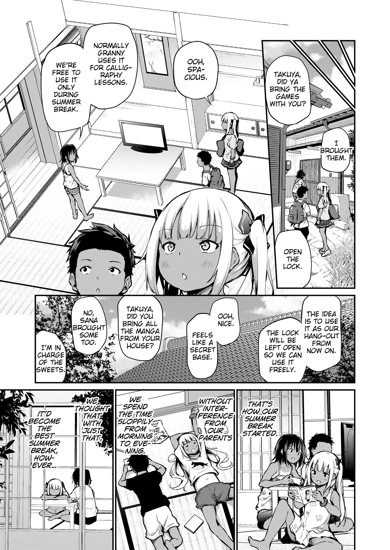 Manatsu no Triangle page 3