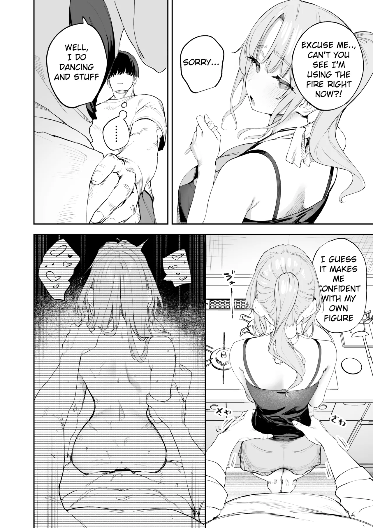 Manga about Claire-san Weak Pussy page 2