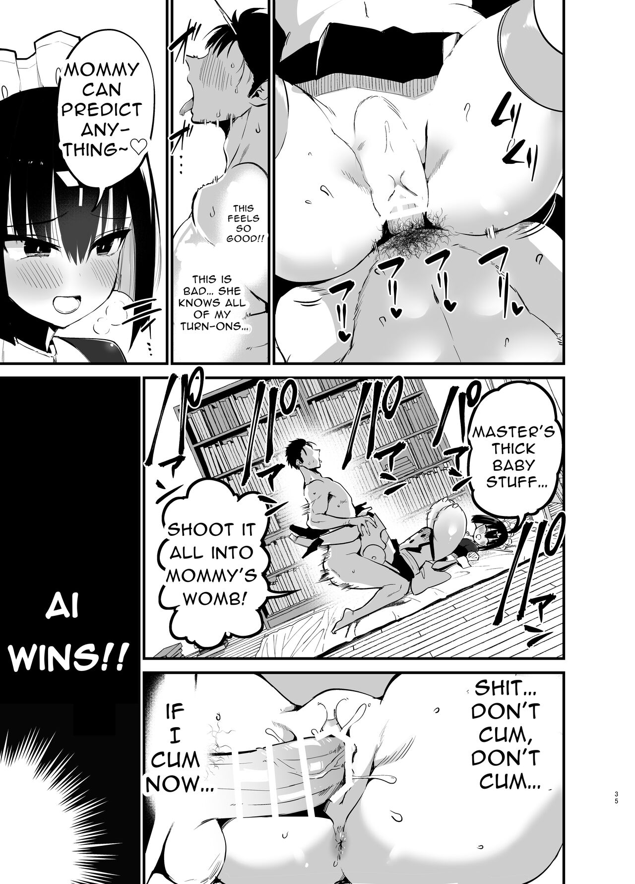 Manga Artist Lost Not Only His Job To AI, But Also His Semen page 34