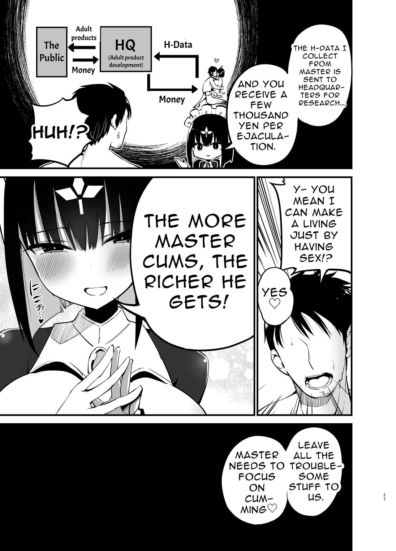 Manga Artist Lost Not Only His Job To AI, But Also His Semen page 36
