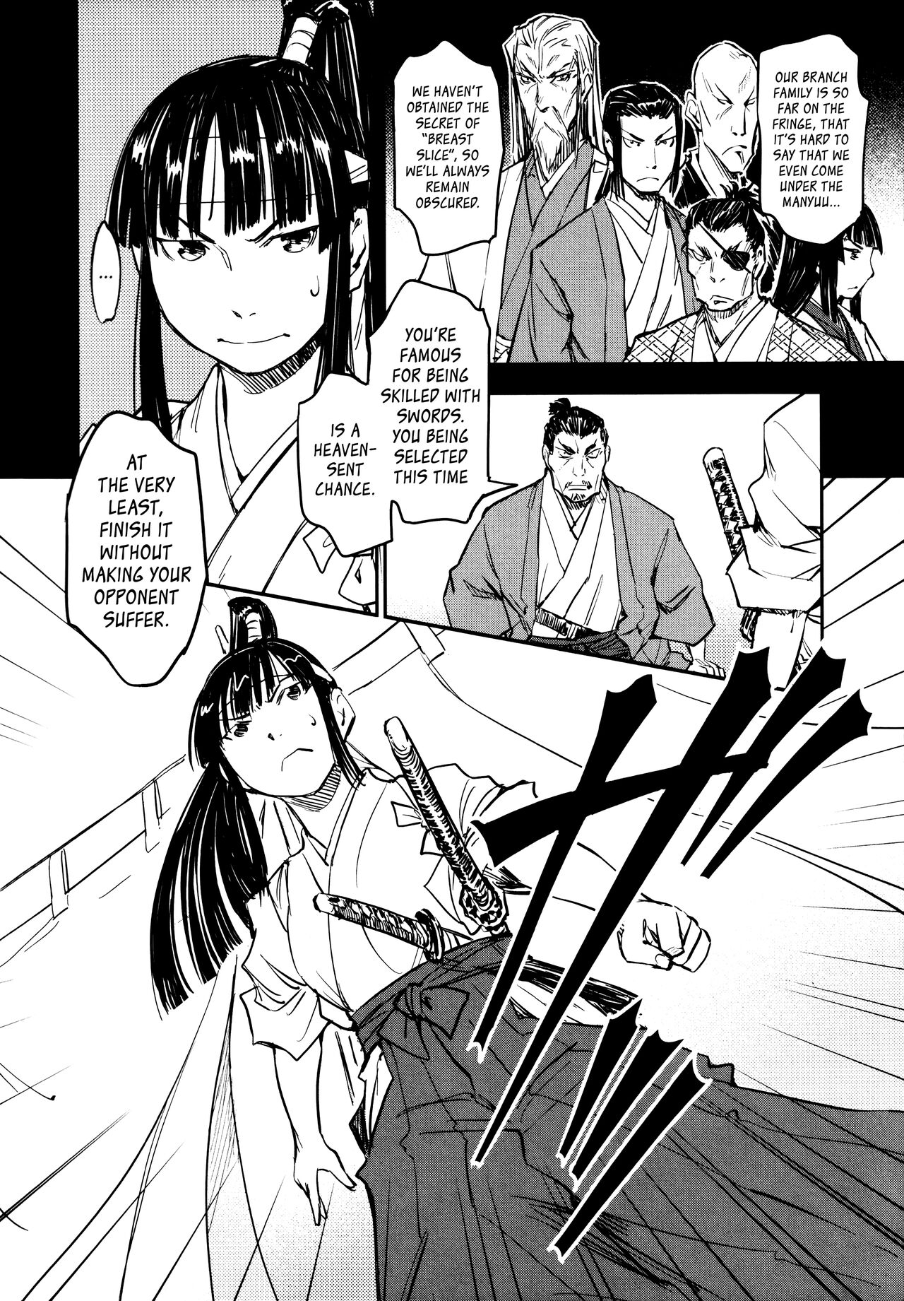 Manyuu Hikenchou Ch.13-15 page 35