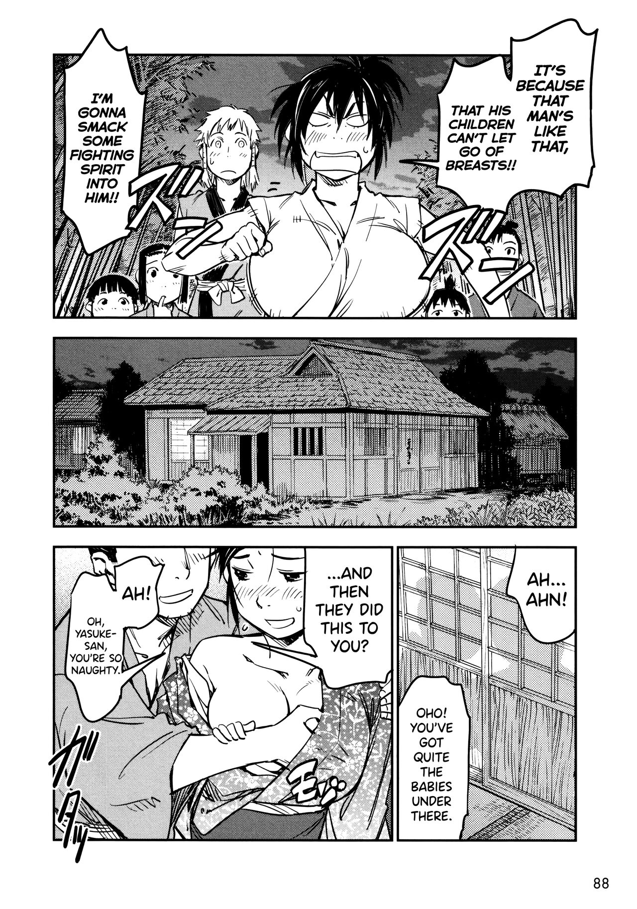 Manyuu Hikenchou Ch.13-15 page 89