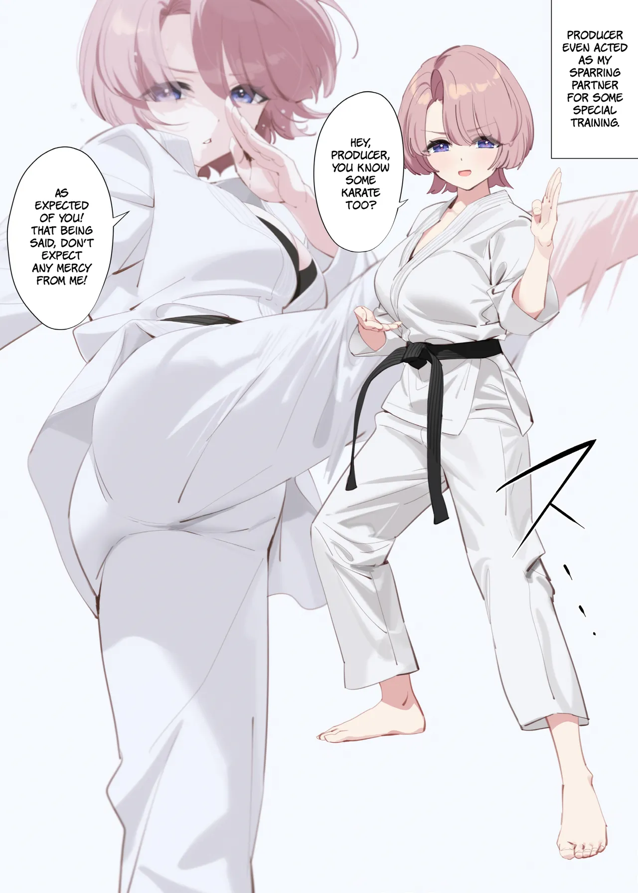 Mao-senpai After School page 8