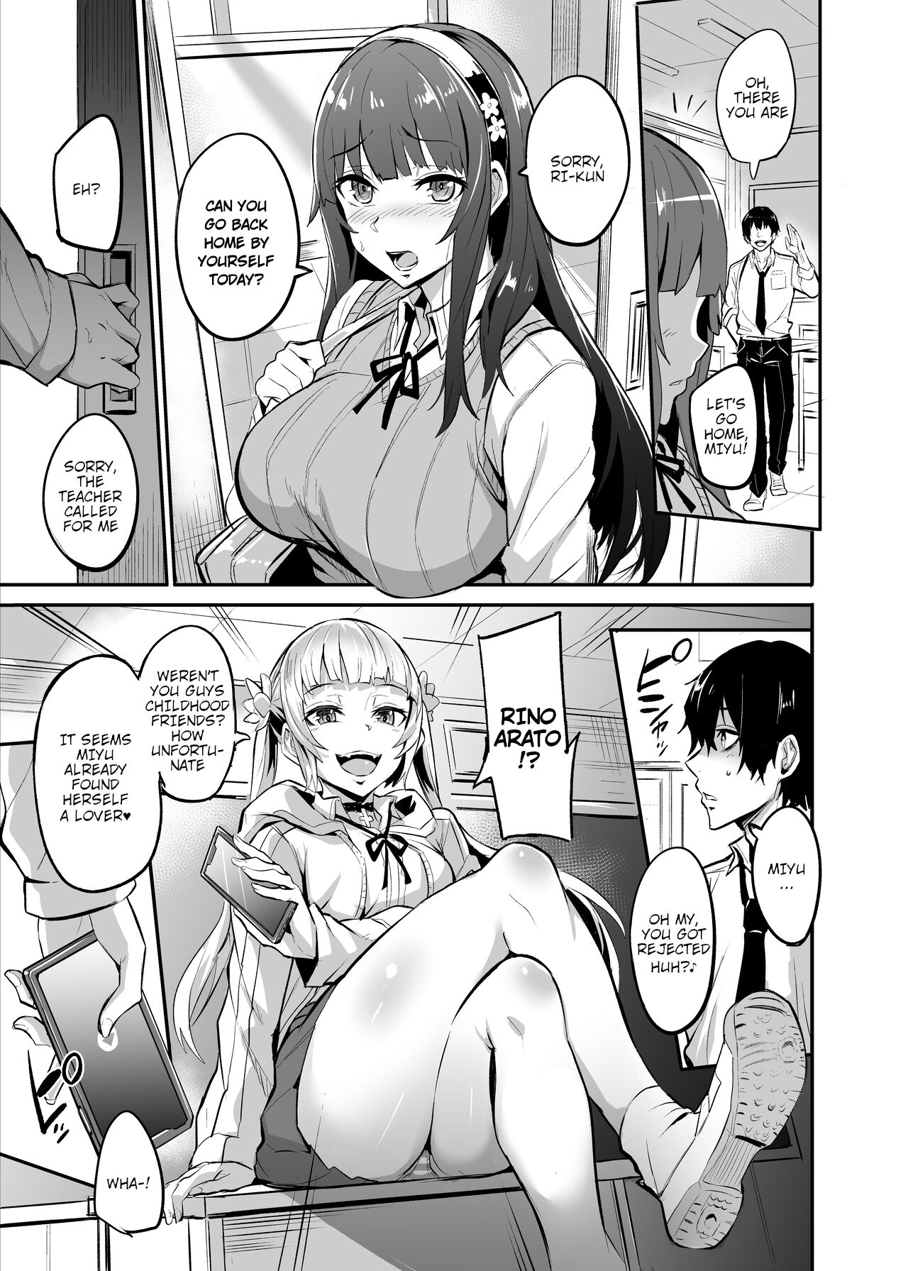 Maotoko-kei Heroine Kanotto-kei Onnaaruji-kaku page 1