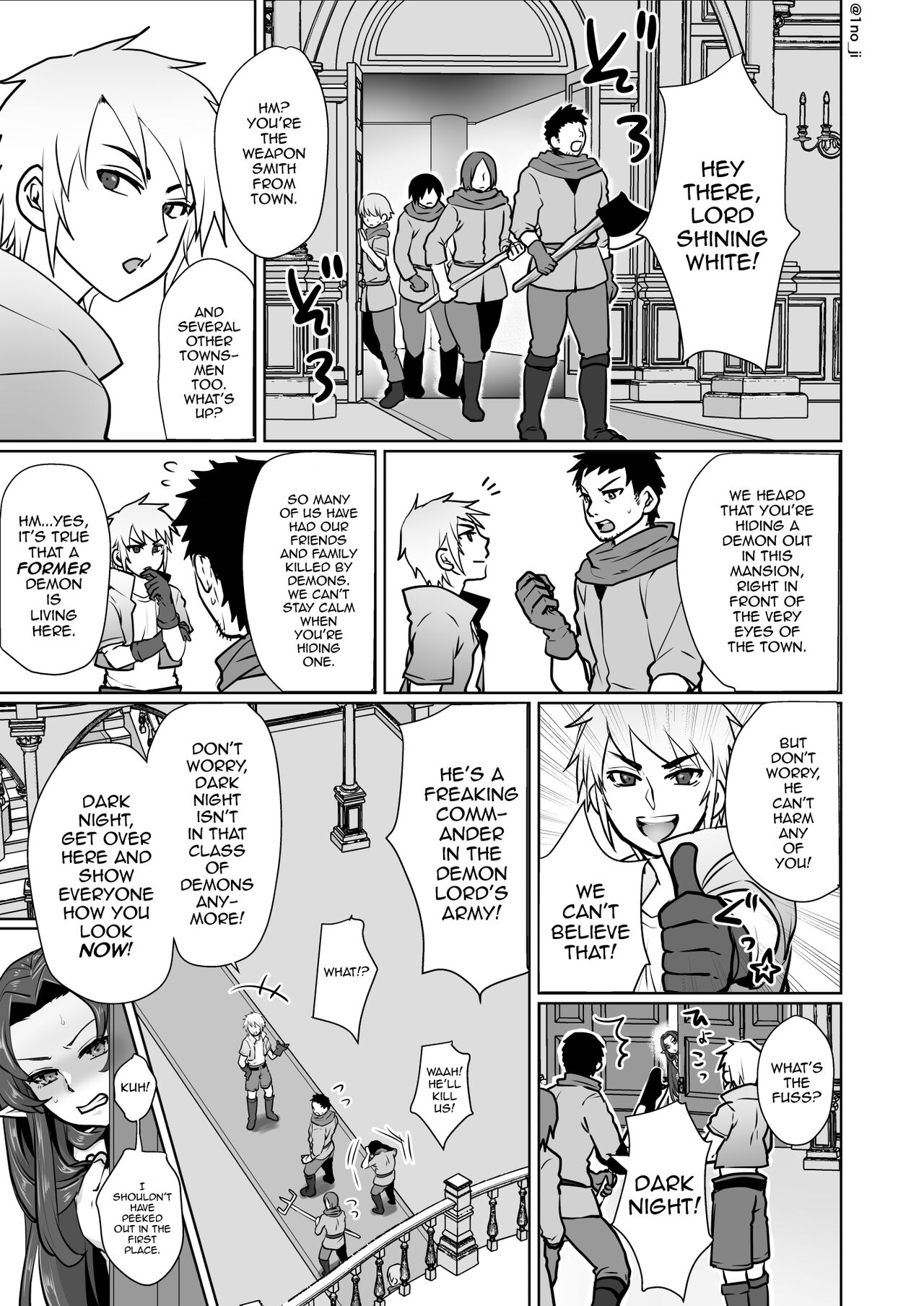 Maou-gun no Moto Kanbu ga Yuusha ni Makete Mesu ni Sareru Hanashi 1 page 16