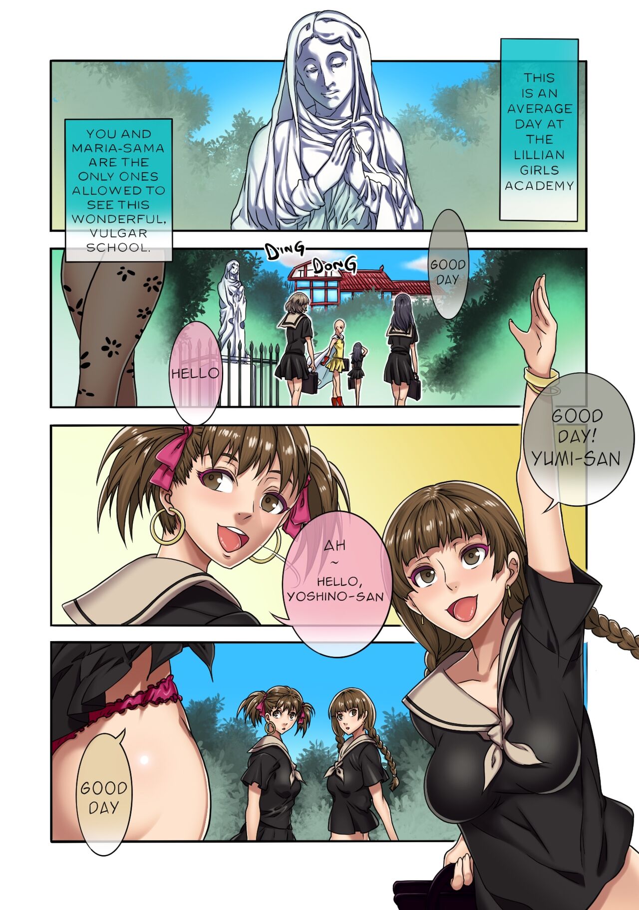 Maria-sama Prostitution 6 page 4