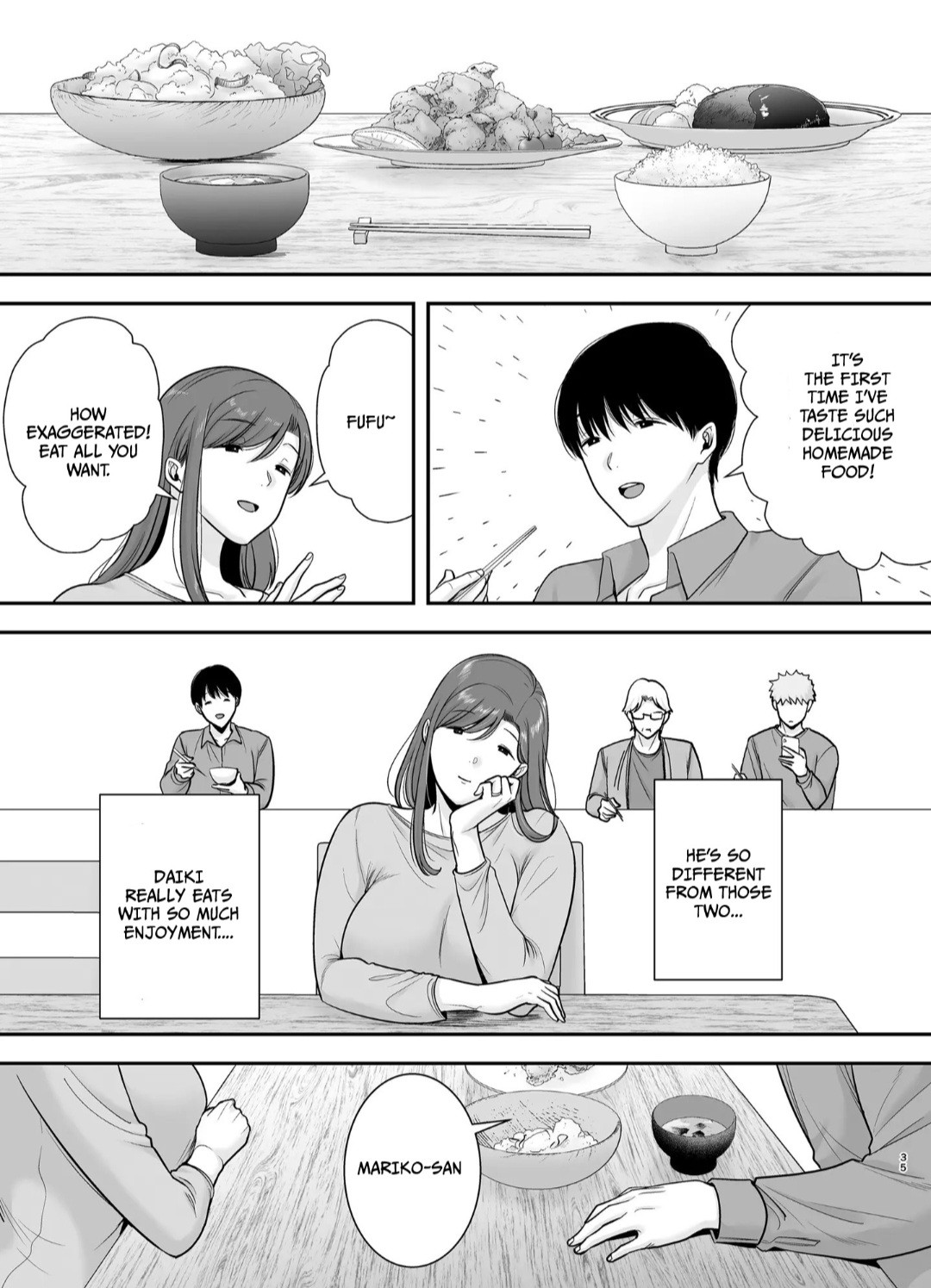 Mariko-san and Me ~An Affair with a Married Woman from My Part-Time Job~ 2 page 34