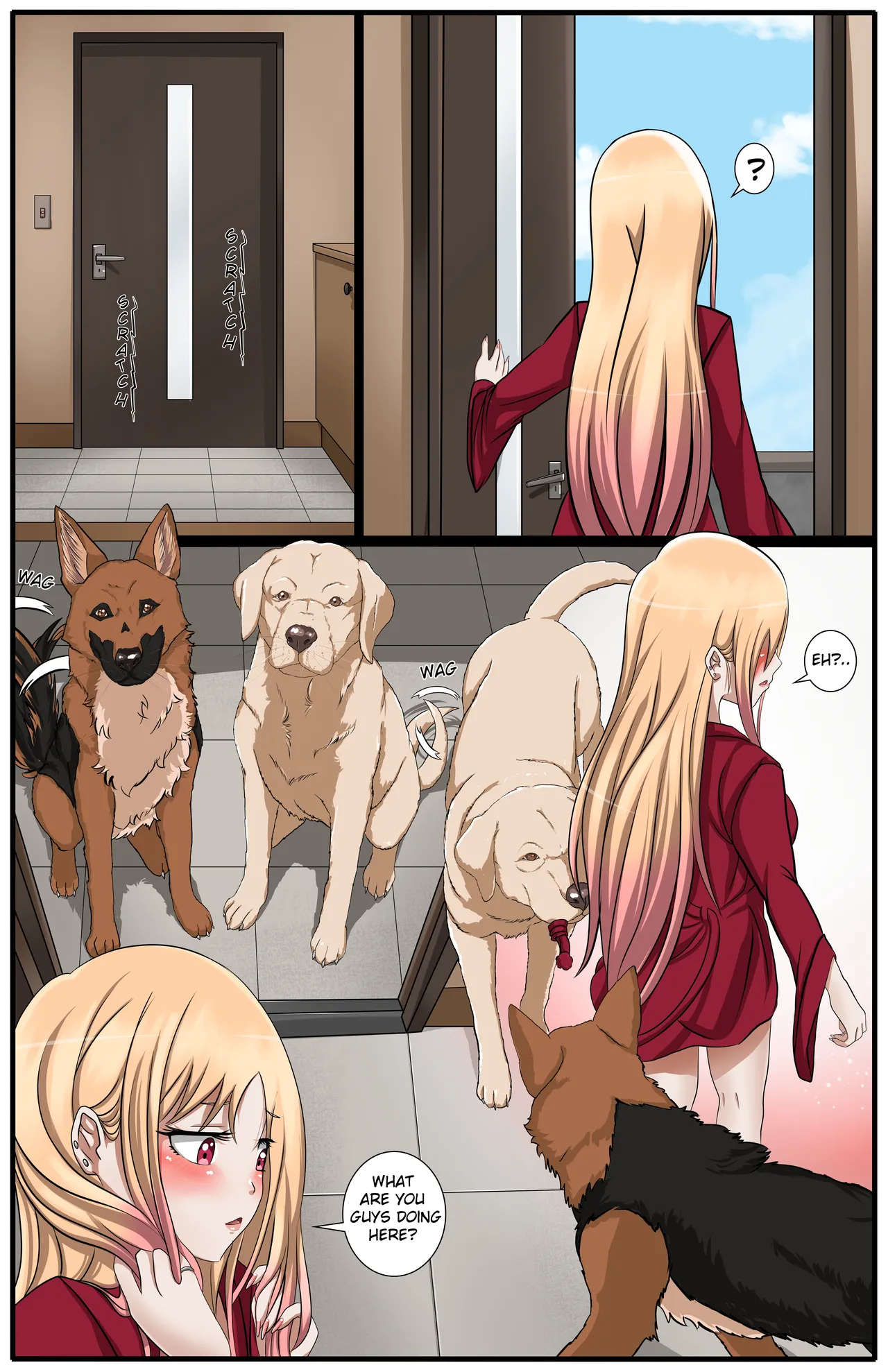Marin Kitagawa & Two Doggos page 26