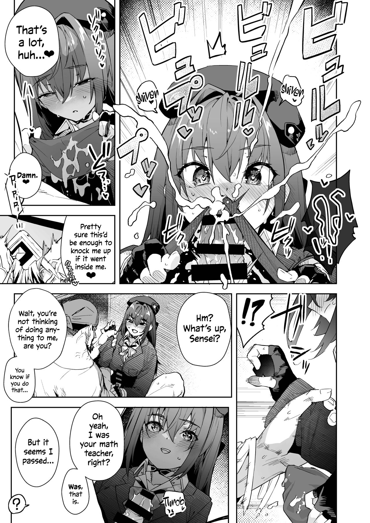 Marine Senchou, the High-Schooler page 7