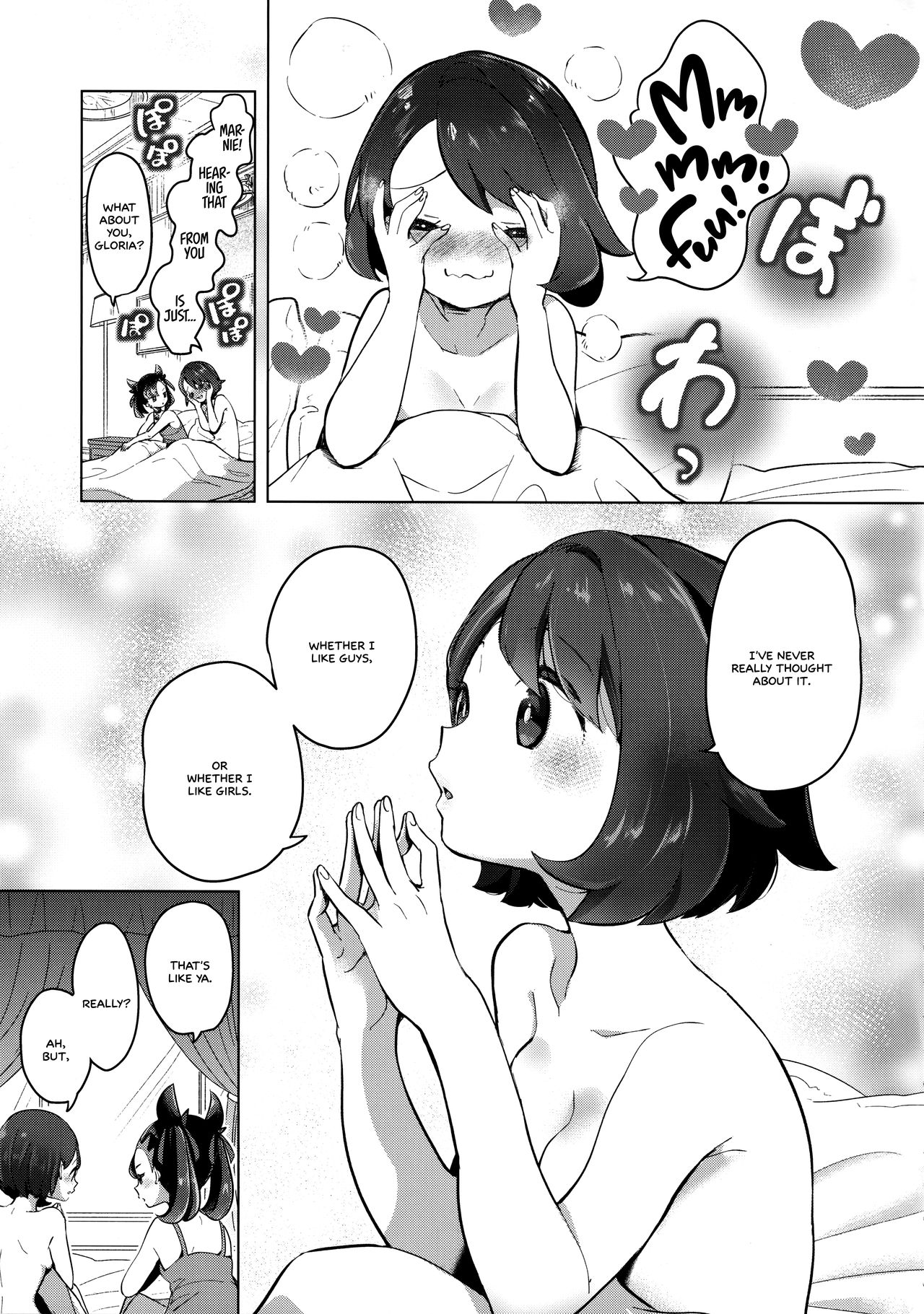 Marnie got Two Sweet Apples from Gloria (Pokémon Sword and Shield) [English] =White Symphony= page 4