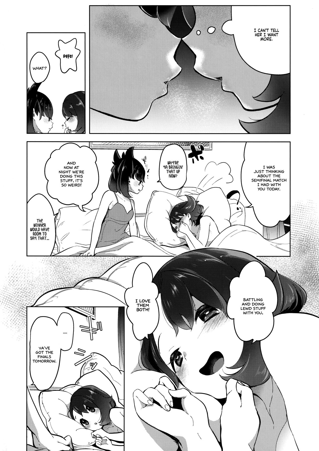 Marnie got Two Sweet Apples from Gloria (Pokémon Sword and Shield) [English] =White Symphony= page 7