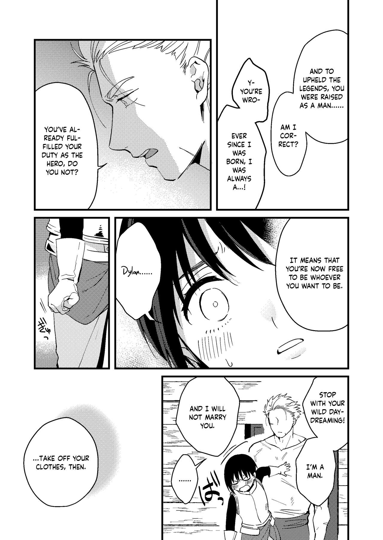 Marriage Proposal to the Hero (Actually ♀) When the World Is at Peace page 10