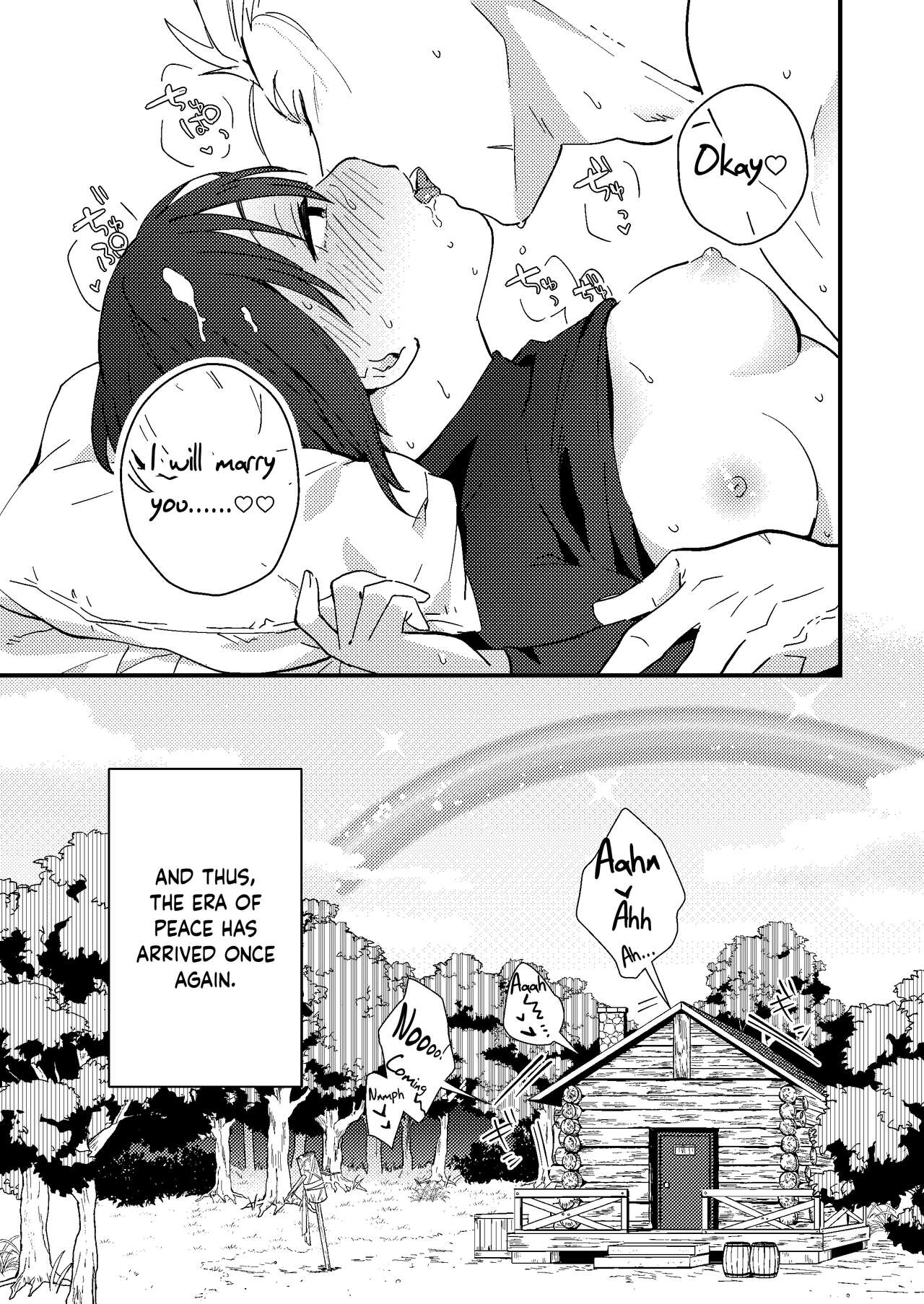 Marriage Proposal to the Hero (Actually ♀) When the World Is at Peace page 36