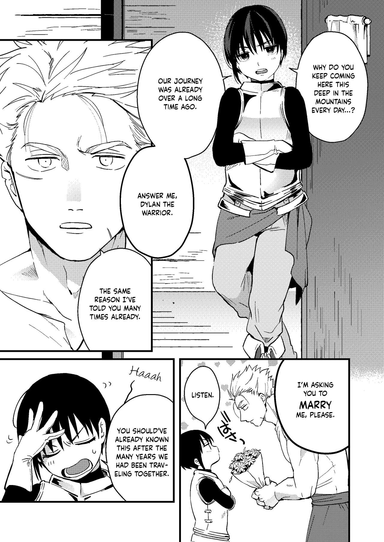 Marriage Proposal to the Hero (Actually ♀) When the World Is at Peace page 6
