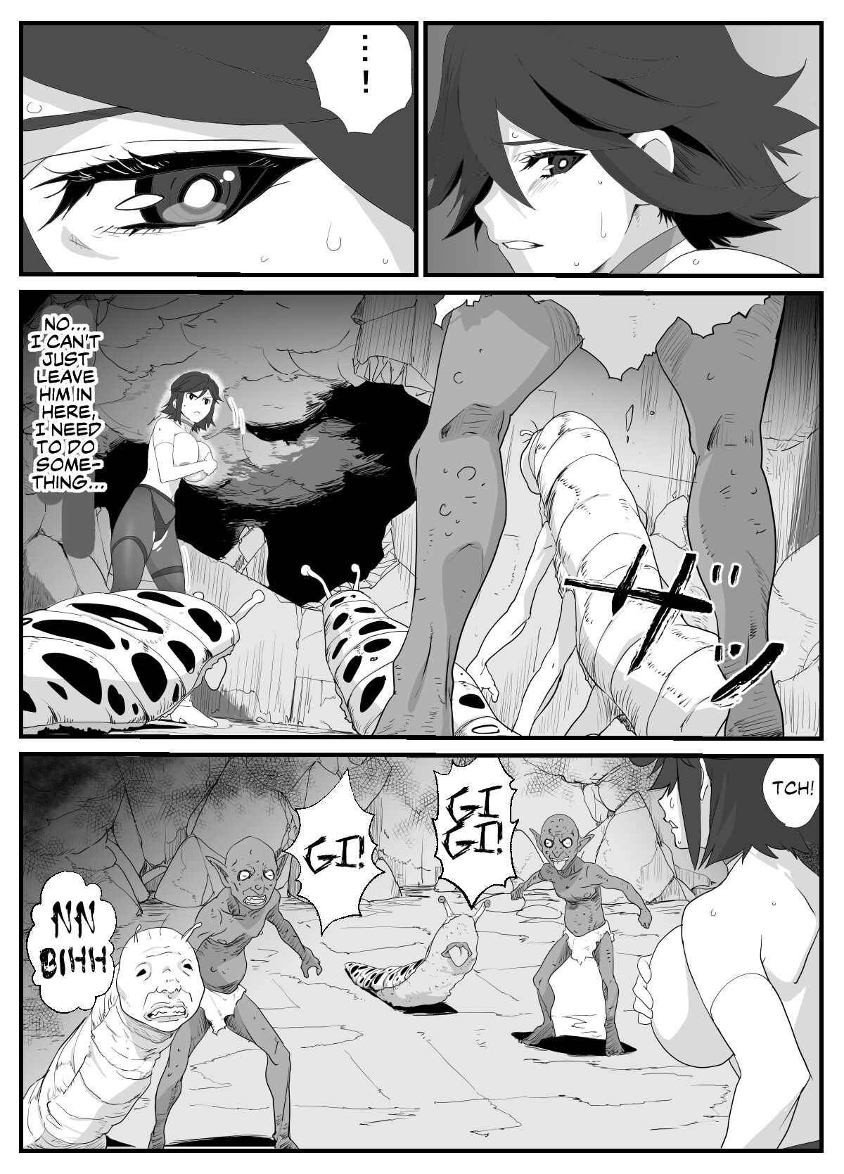 Married Adventurer Cave Adventuring ~Low Rank Monsters Boob Service~ page 22