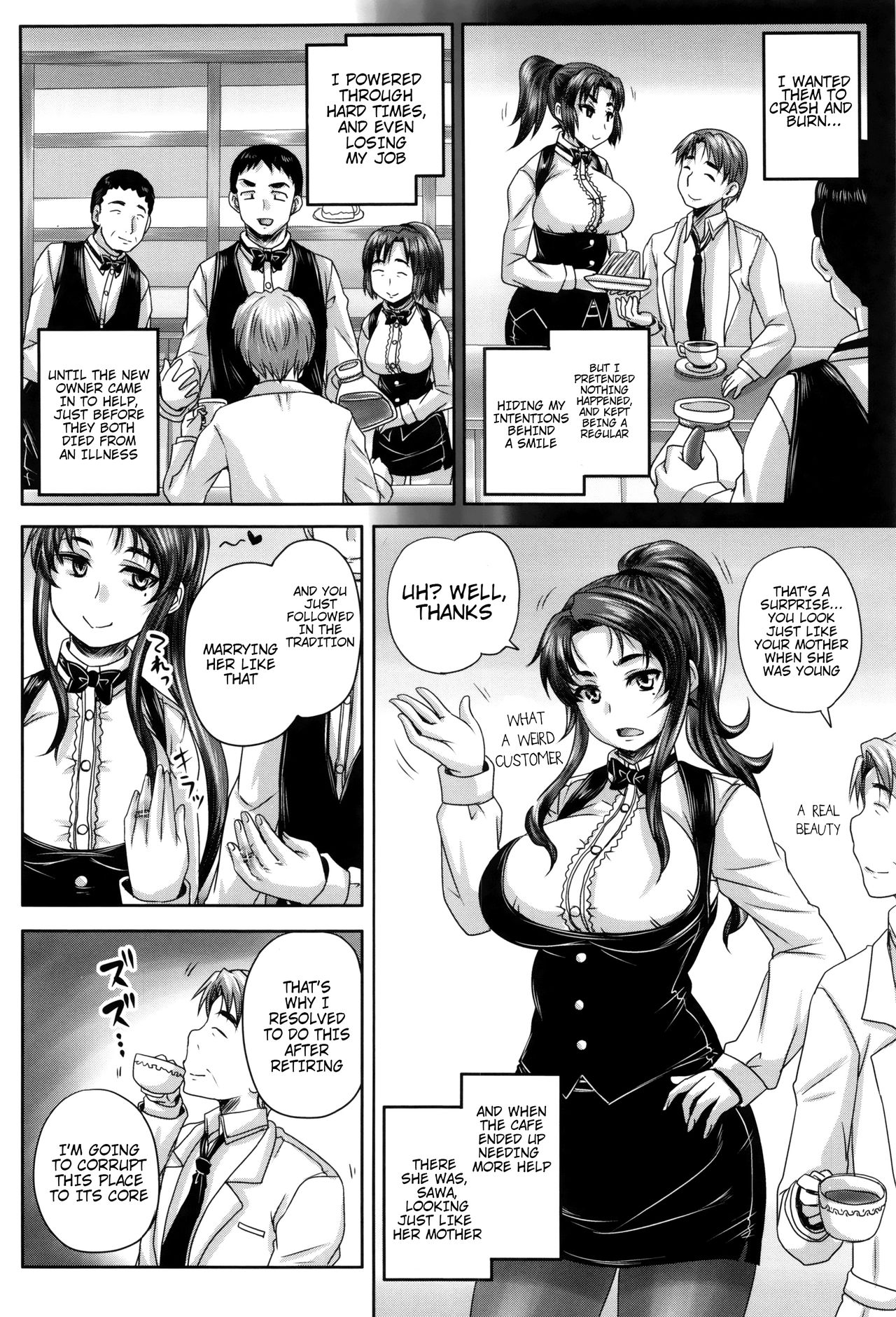 Married Meat Slave Cafe page 207