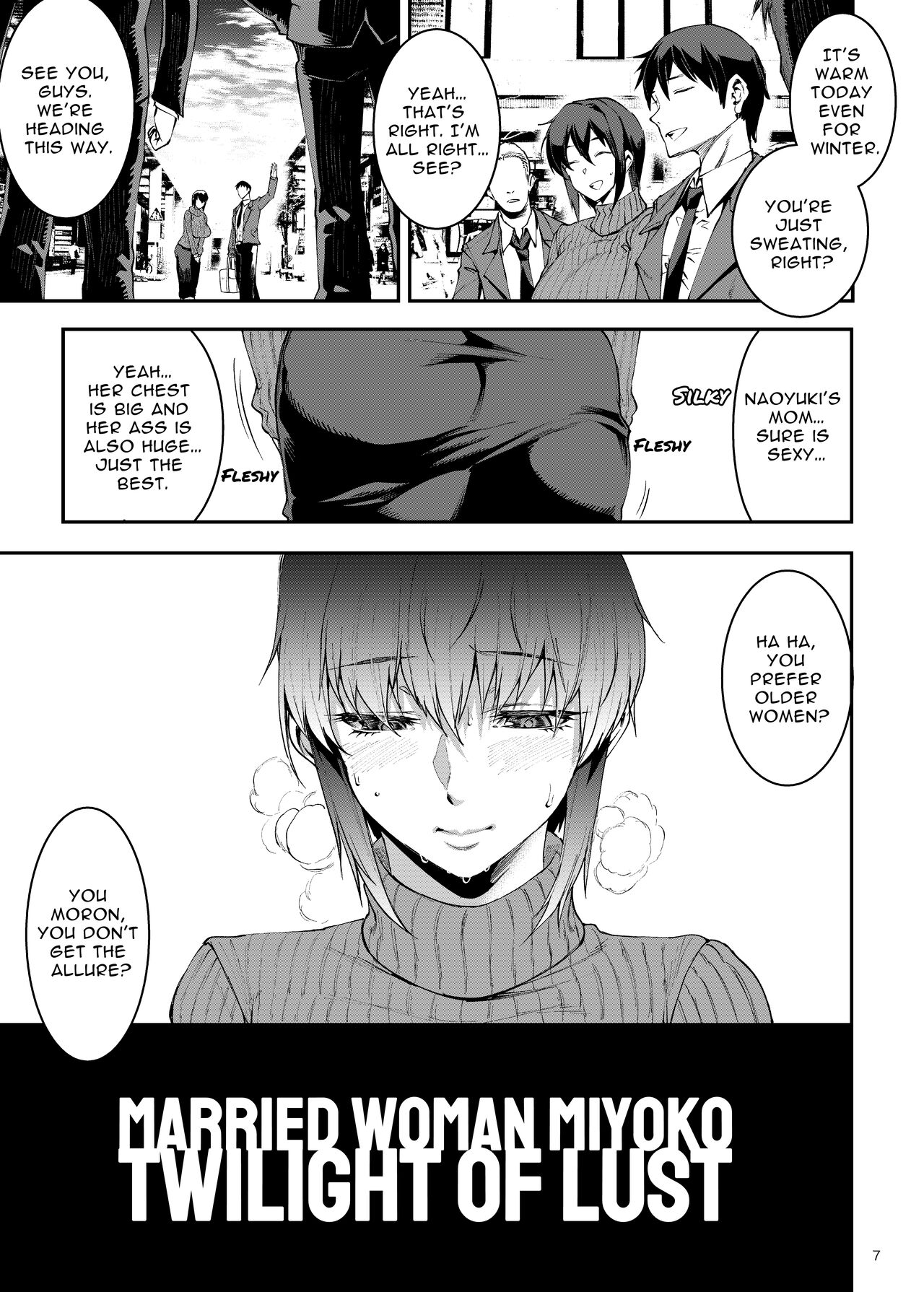 Married Woman Miyoko ~Evening of Lust~ page 7
