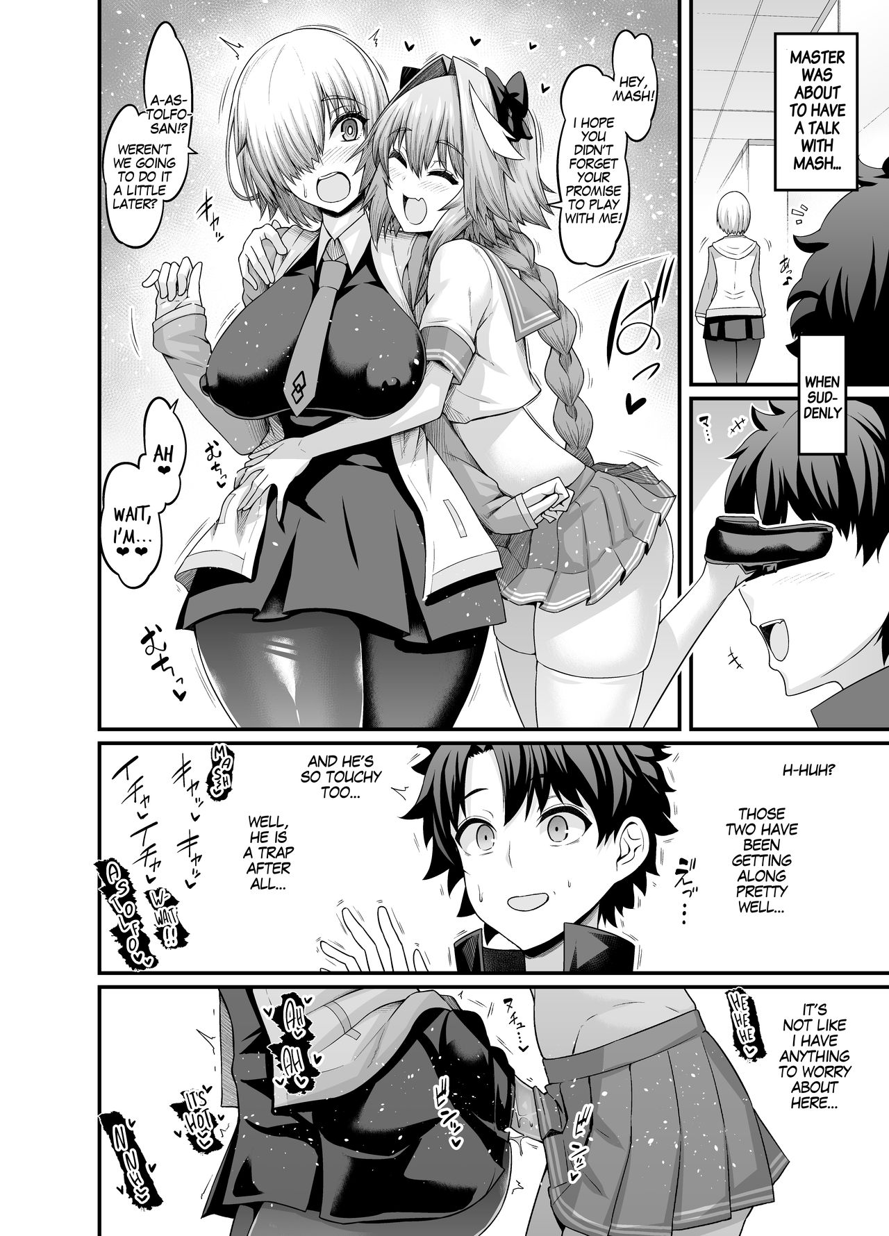 Mash, Astolfo to Nakayoku Naru page 1